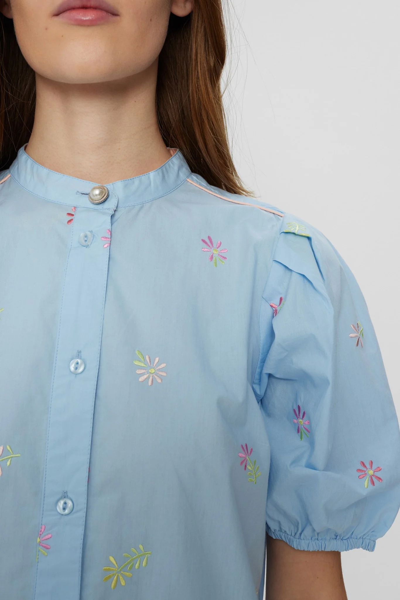 NUMELISSA DRESS - Clear Sky - Image 4