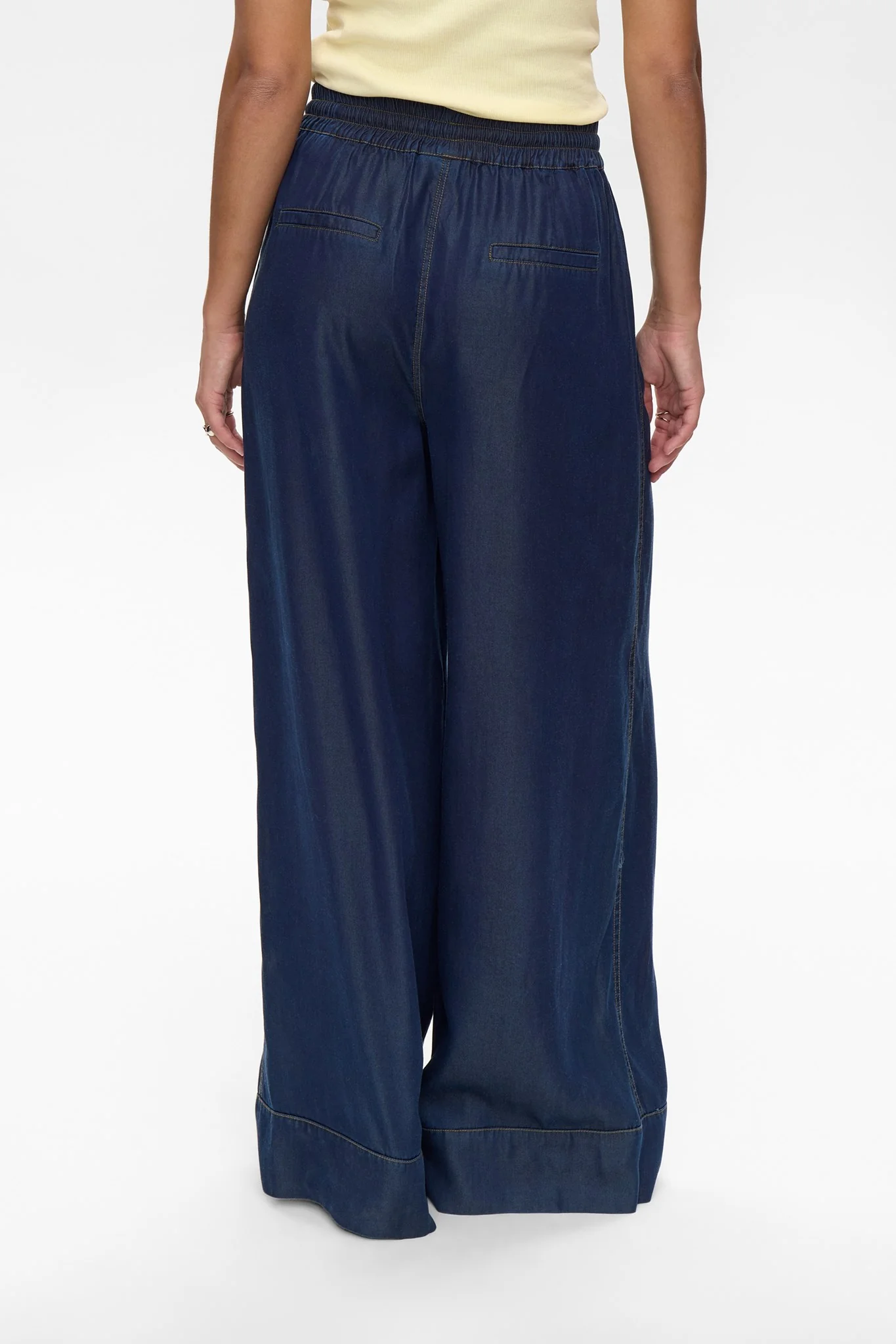 NUMIAMI PANTS - Dark Blue Denim - Image 2
