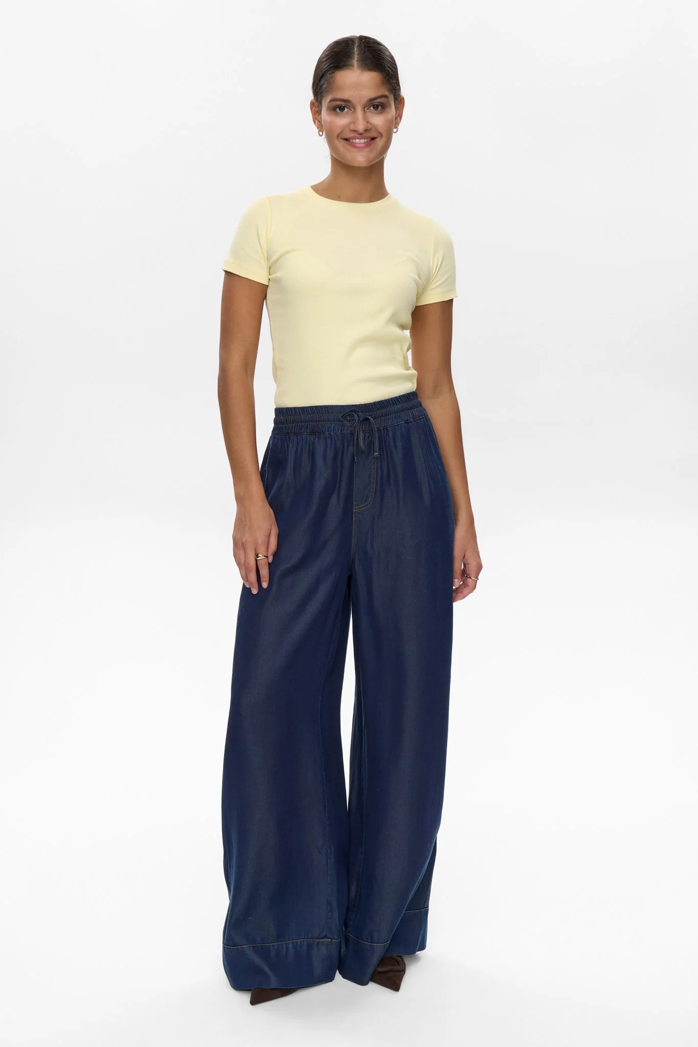 NUMIAMI PANTS - Dark Blue Denim - Image 3