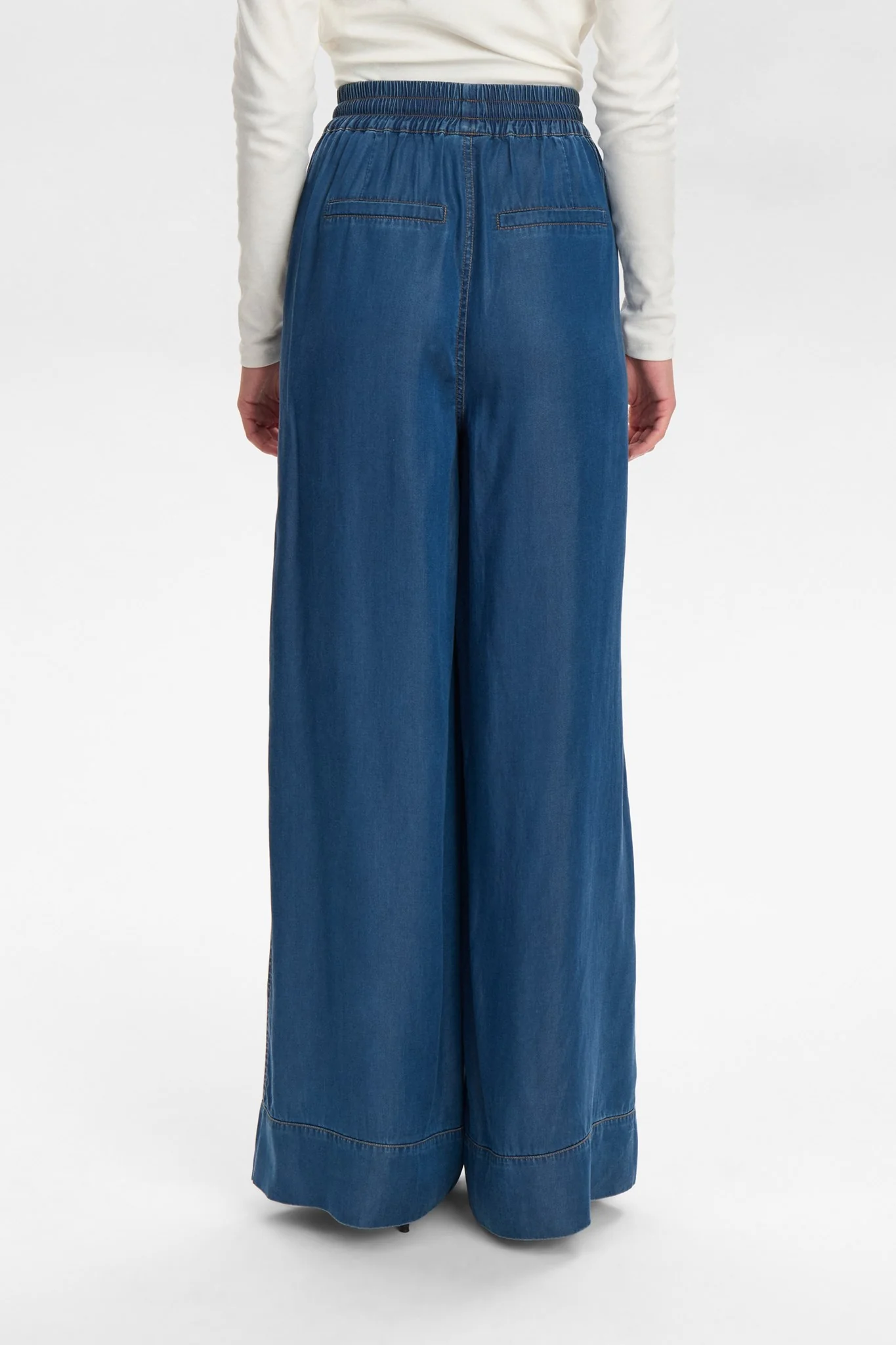 NUMIAMI PANTS - Medium Blue Denim - Image 2