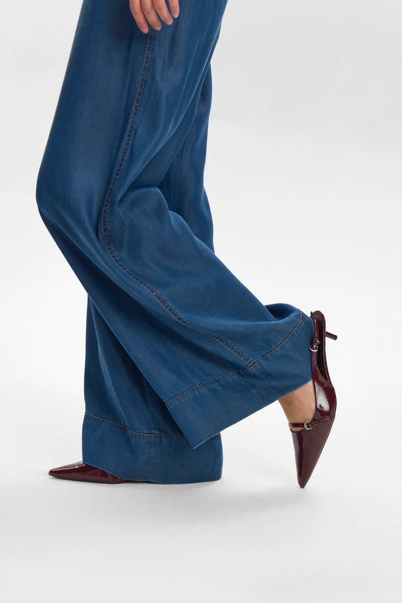 NUMIAMI PANTS - Medium Blue Denim - Image 5
