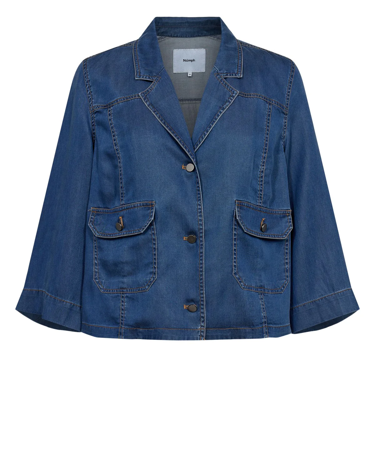 NUMIAMI SHIRT - Medium Blue Denim - Image 6
