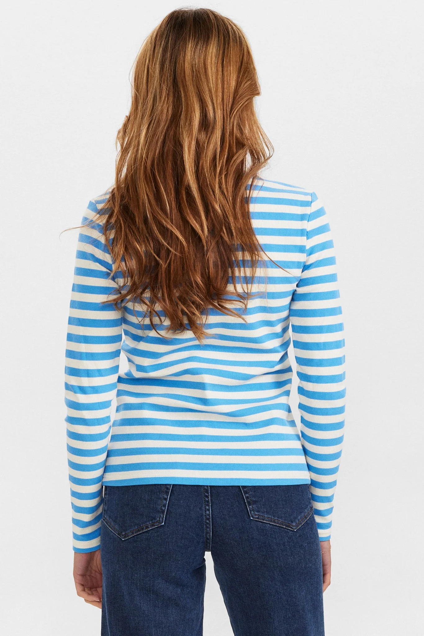 NUMICKE LS BLOUSE - Bonnie Blue - Image 2