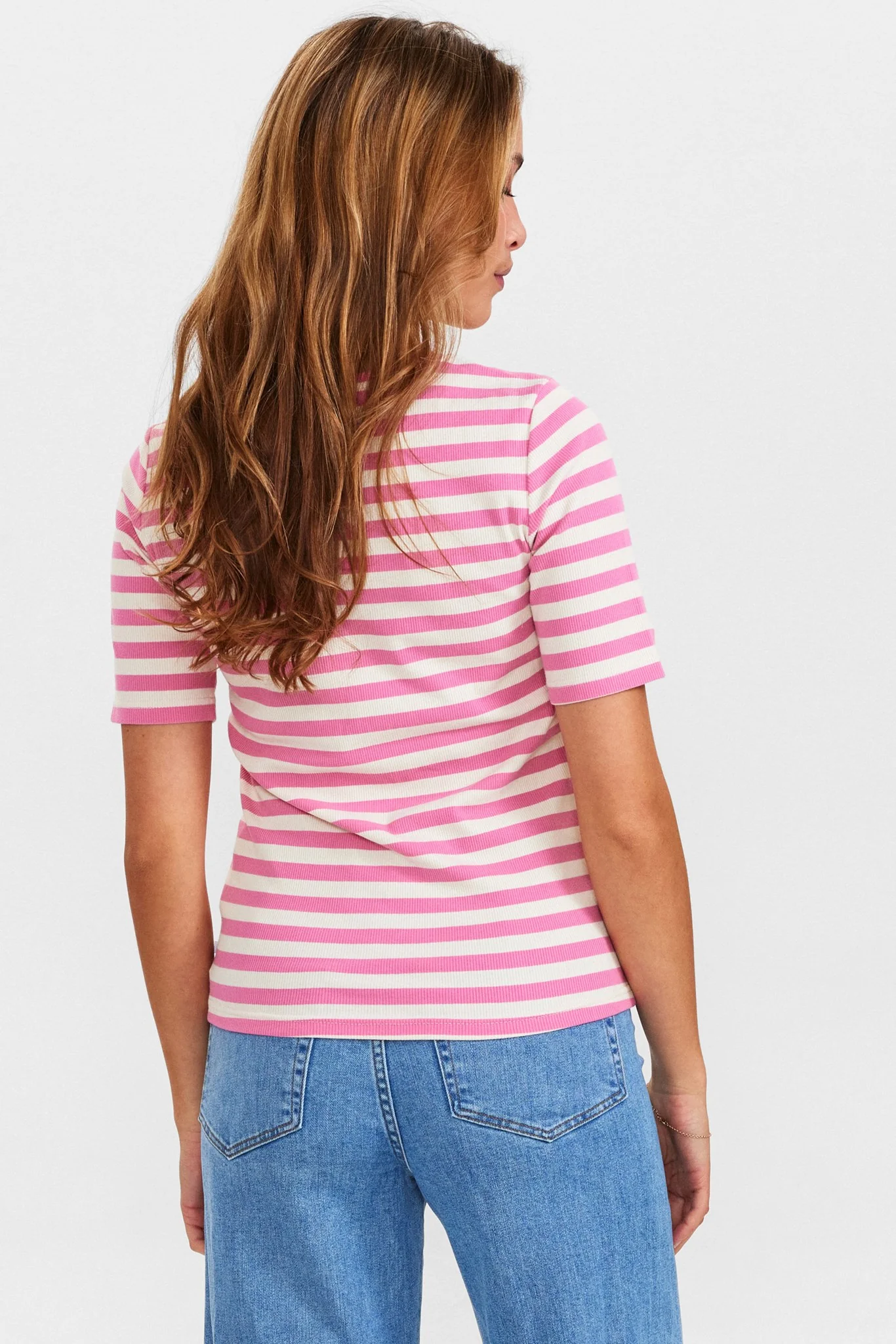 NUMICKE SS BLOUSE - Begonia Pink - Image 2
