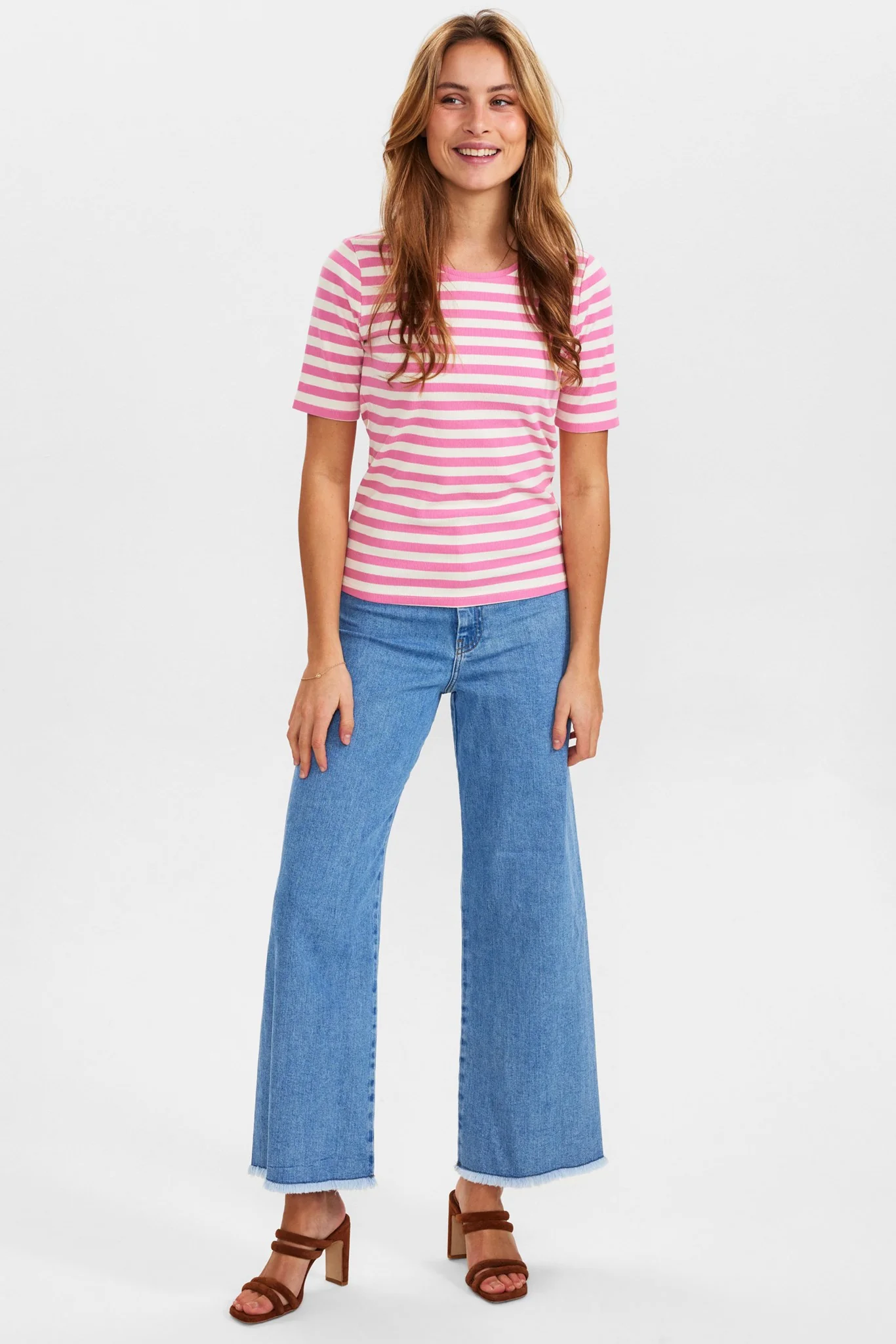 NUMICKE SS BLOUSE - Begonia Pink - Image 3