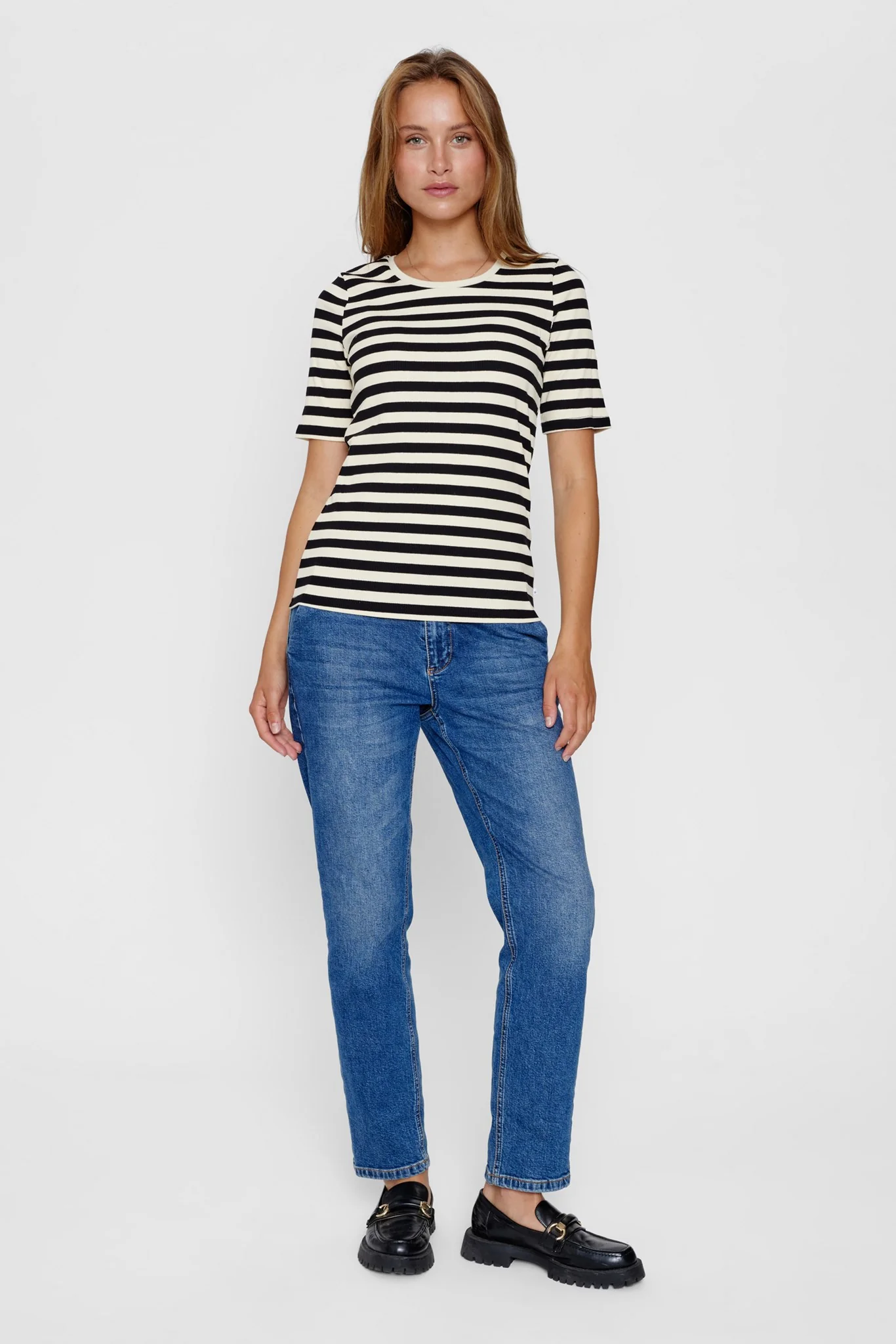 NUMICKE SS BLOUSE - Caviar - Image 3