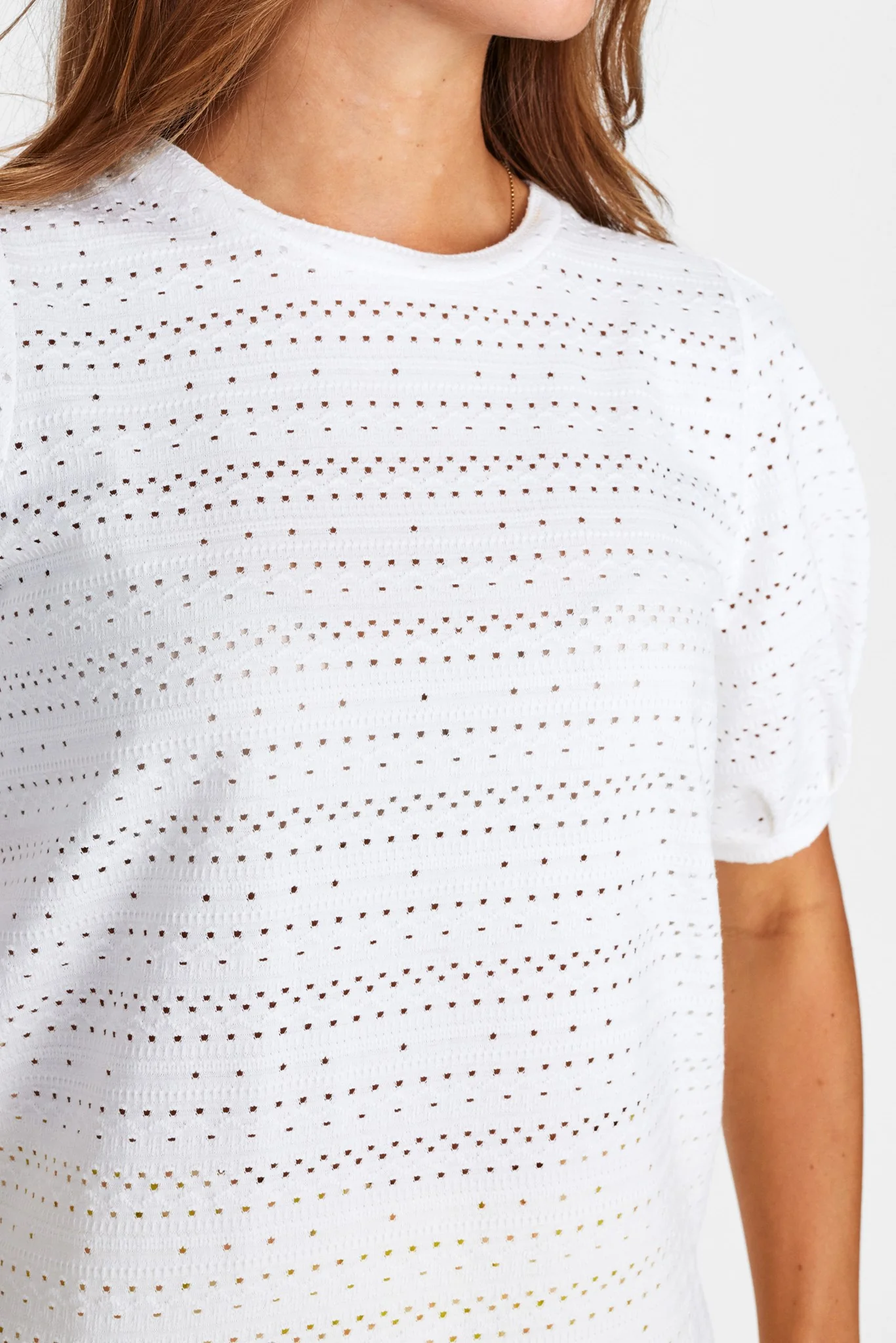 NUMIKKA BLOUSE - Cloud Dancer - Image 4