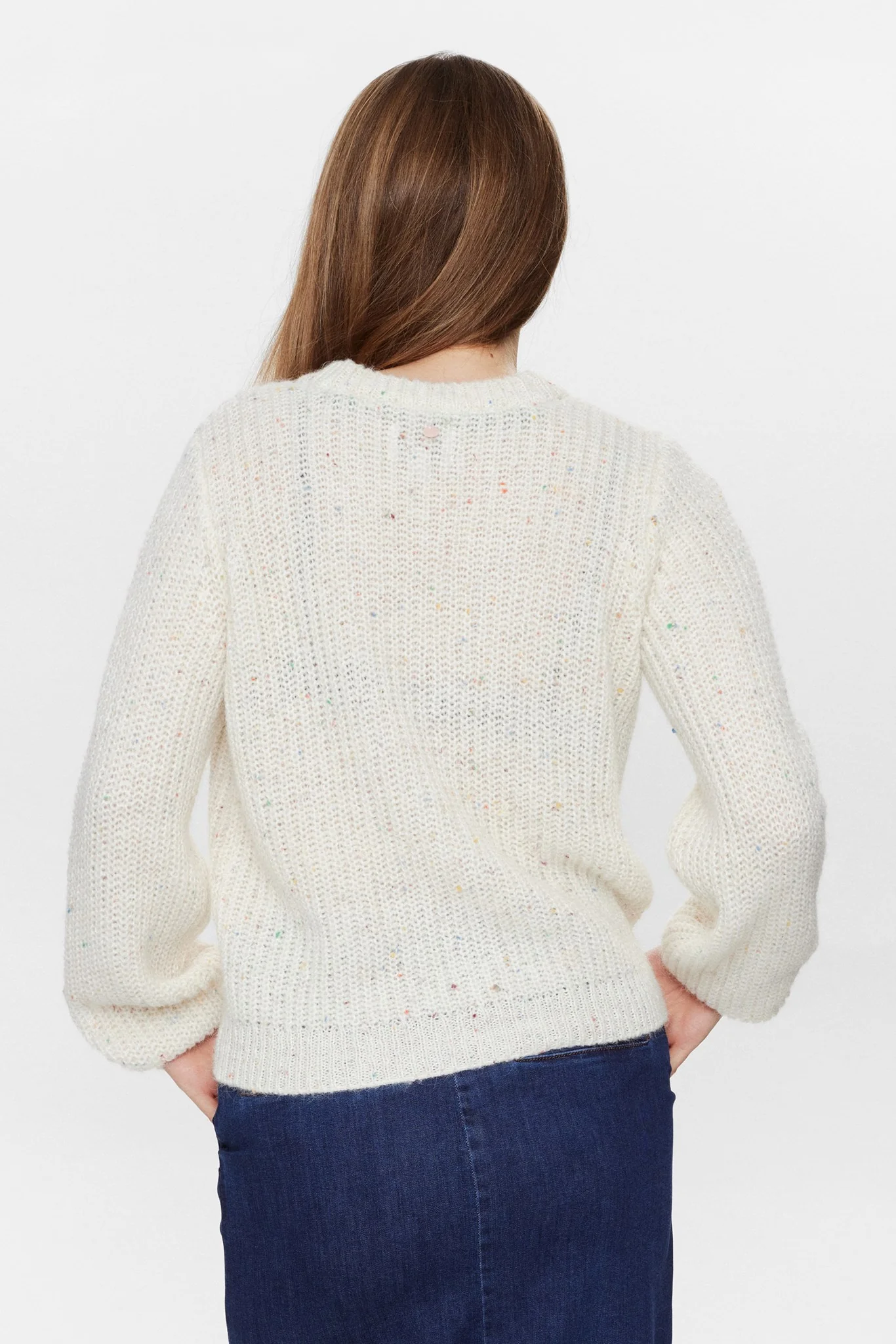 NUMILANI CARDIGAN - Cloud Dancer - Image 2