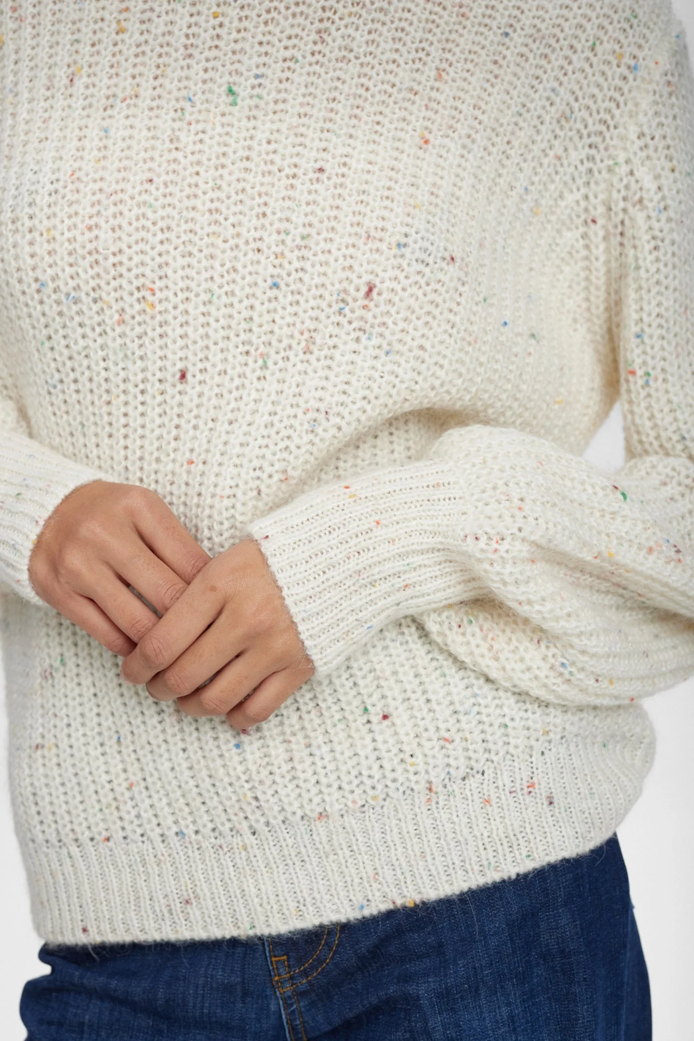 NUMILANI PULLOVER - Cloud Dancer - Image 4