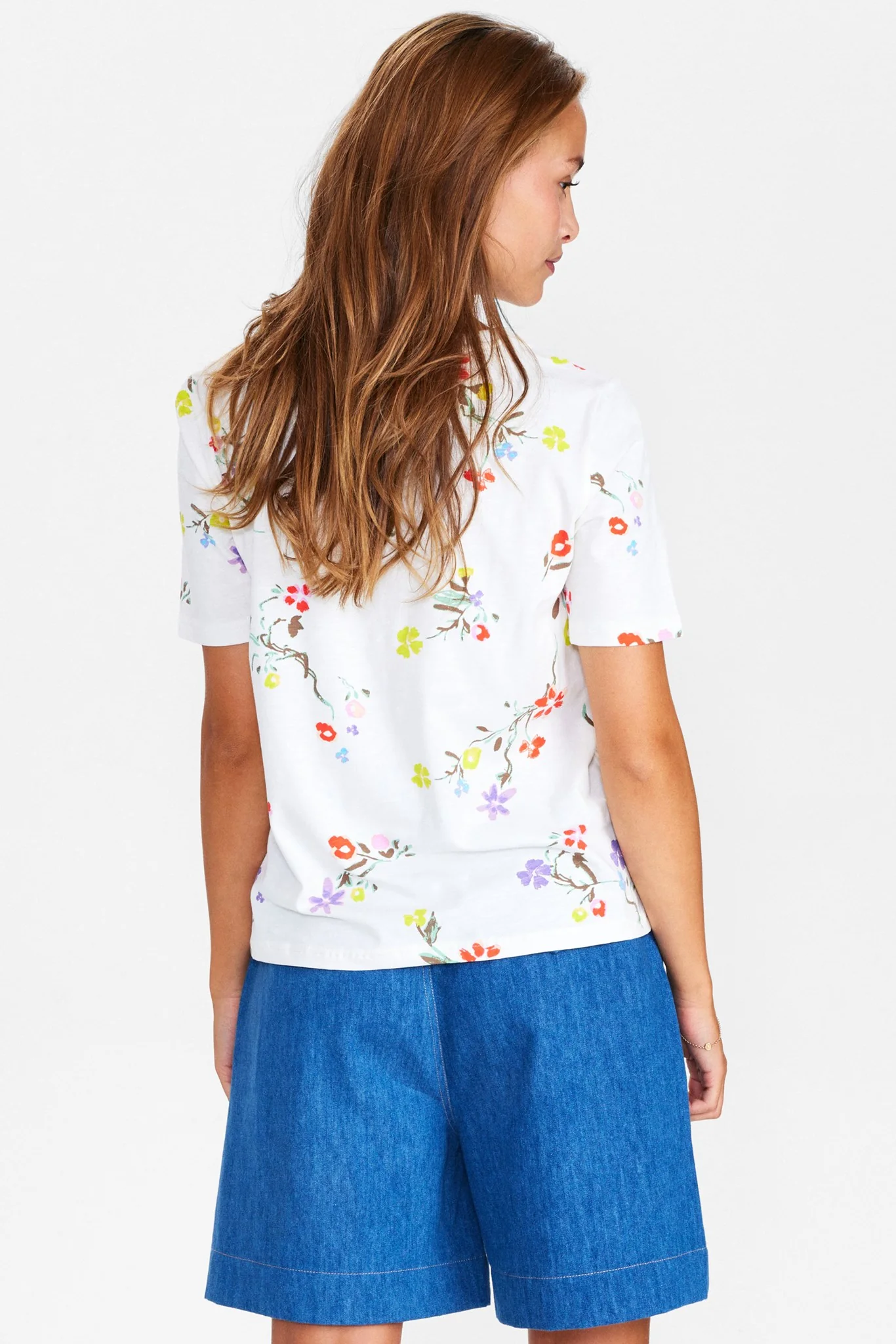 NUMILLA TEE - GOTS - Cloud Dancer - Image 2