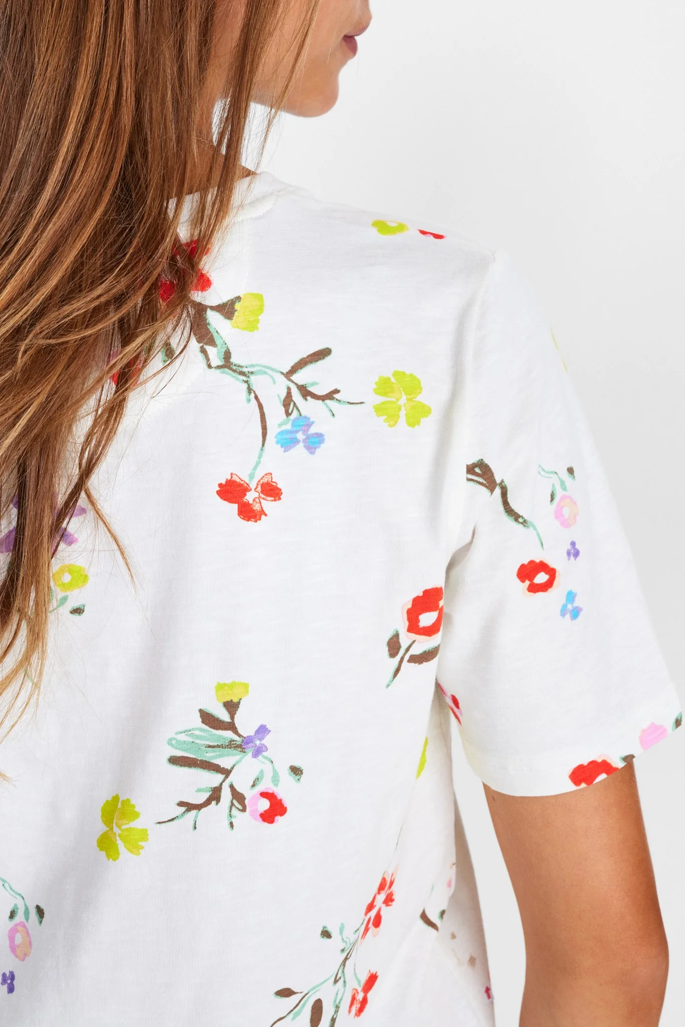 NUMILLA TEE - GOTS - Cloud Dancer - Image 5