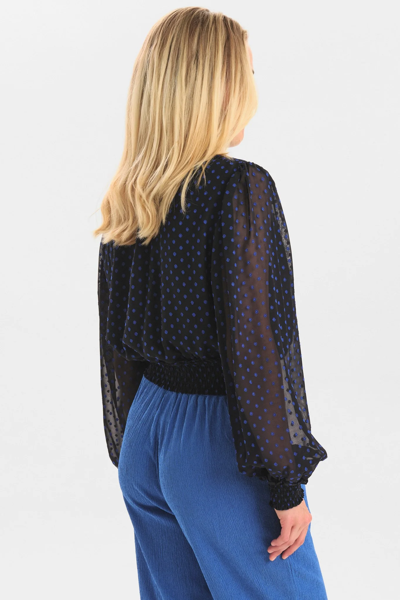 NUMILLE BLOUSE - Caviar - Image 2