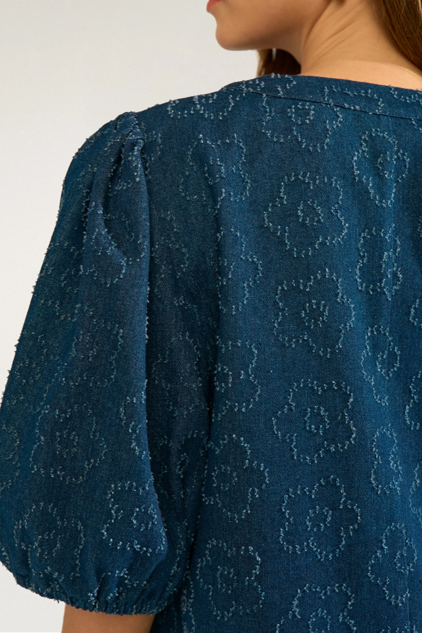 NUMILLEY DRESS  - Dark Blue Denim - Image 5