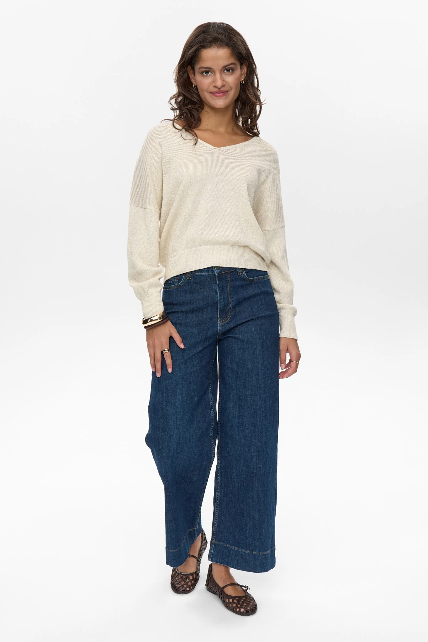 NUMILRAY PULLOVER - Cloud Dancer - Image 3