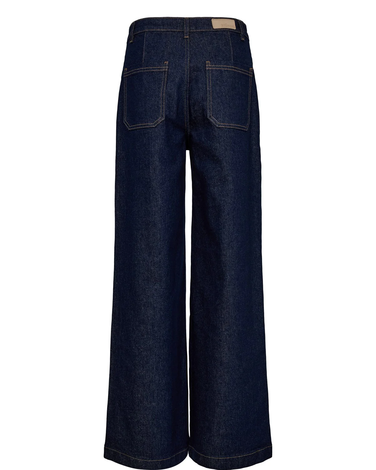 NUMILTON HR WIDE JEANS S3012 - Dark Blue Denim - Image 7