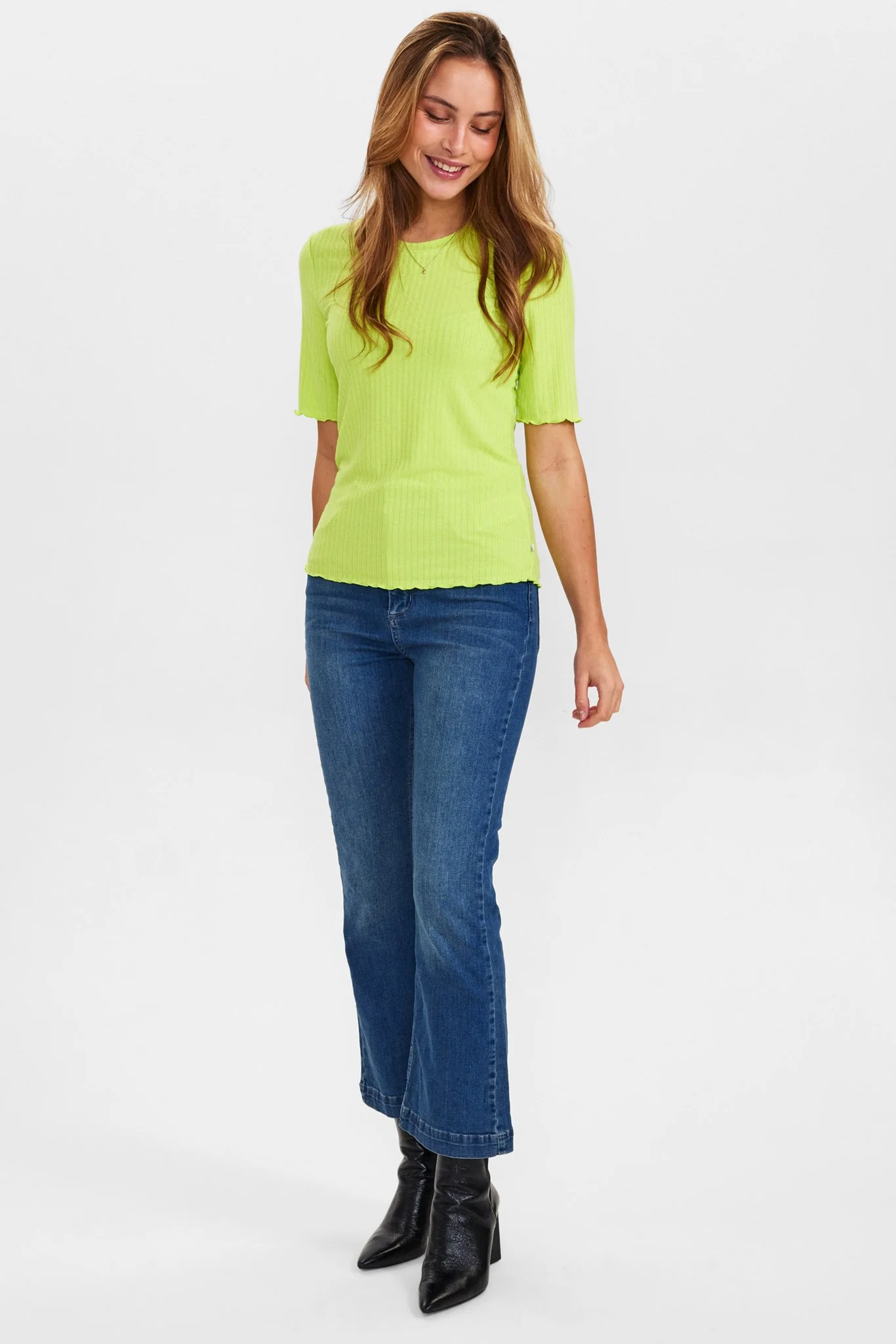 NUMINNIA SS BLOUSE - Evening Primrose - Image 3