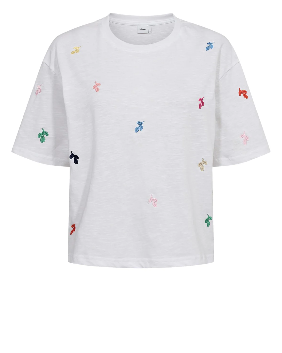 NUMIRELLO BOXY T-SHIRT - GOTS - Bright White - Image 6