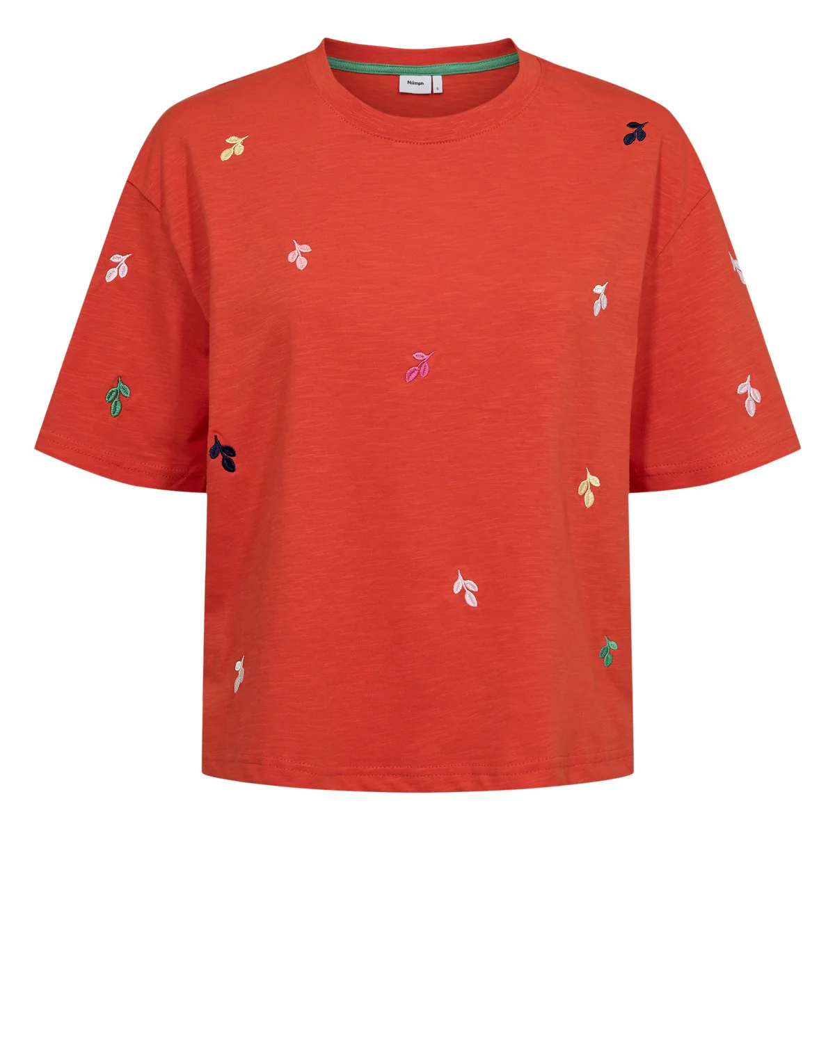 NUMIRELLO BOXY T-SHIRT - GOTS - Cherry Tomato - Image 6