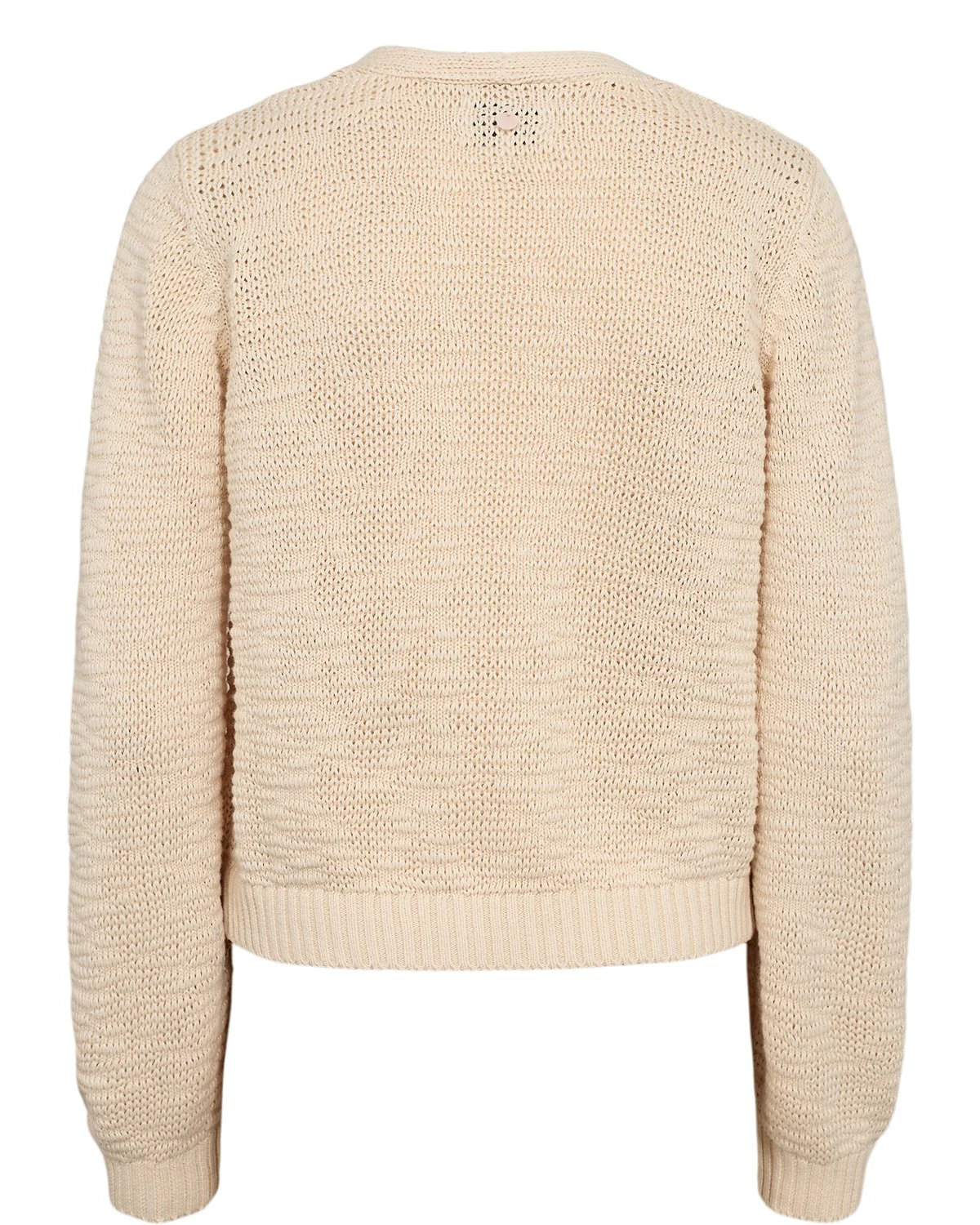 NUMIRNA CROPPED CARDIGAN - Sandshell - Image 2