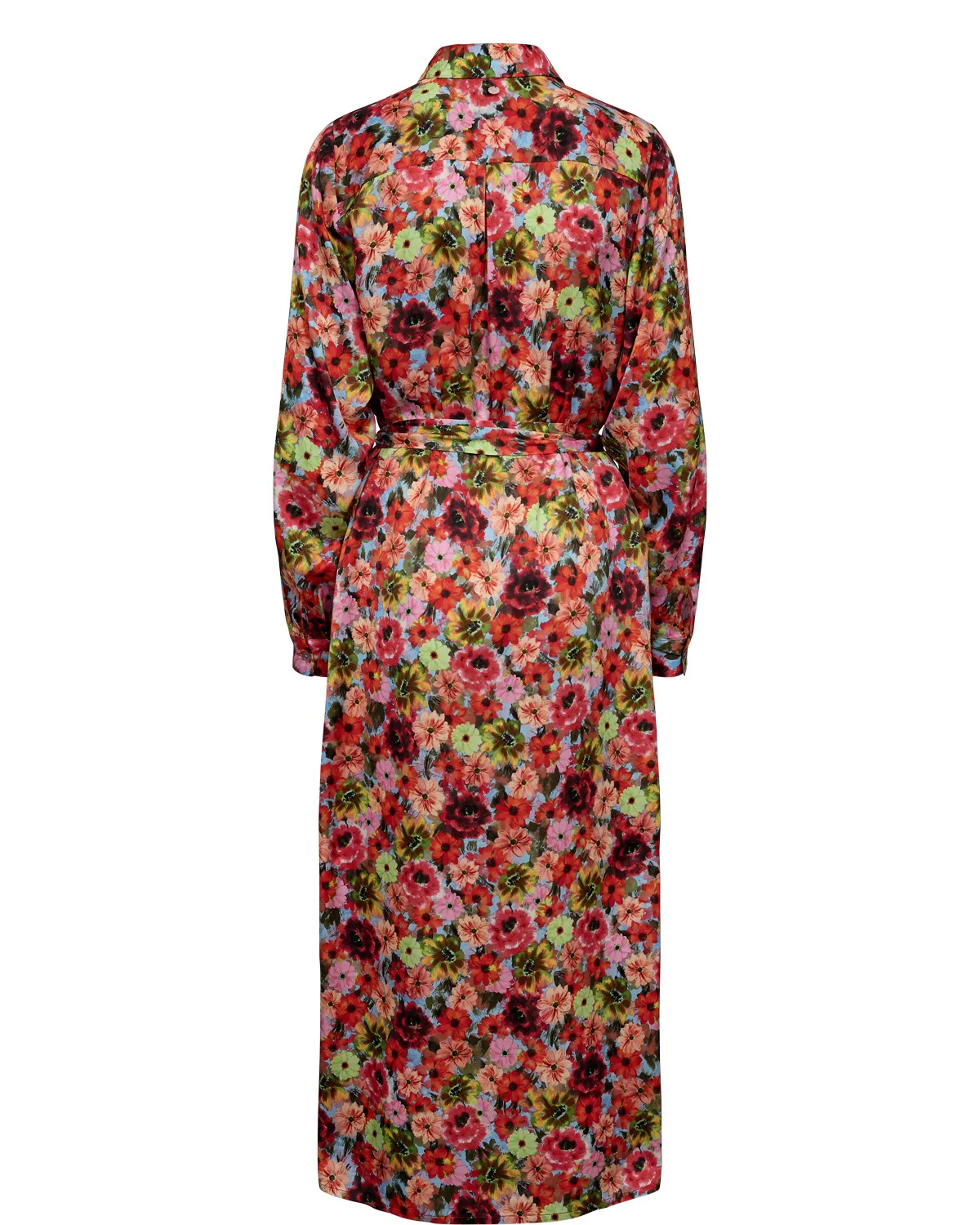 NUMISTA SHIRT DRESS - Fiery Red - Image 2