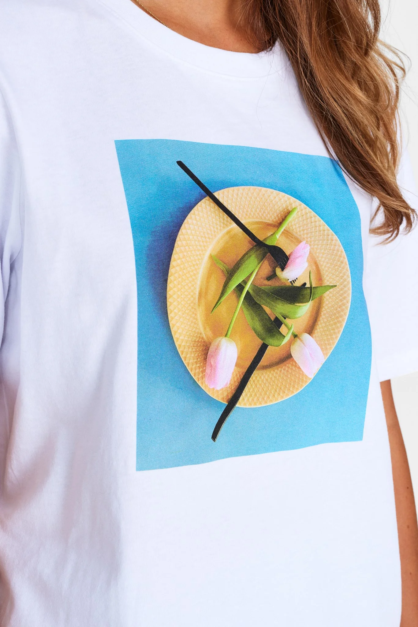 NUMITTI TEE  - GOTS - Bright White - Image 4