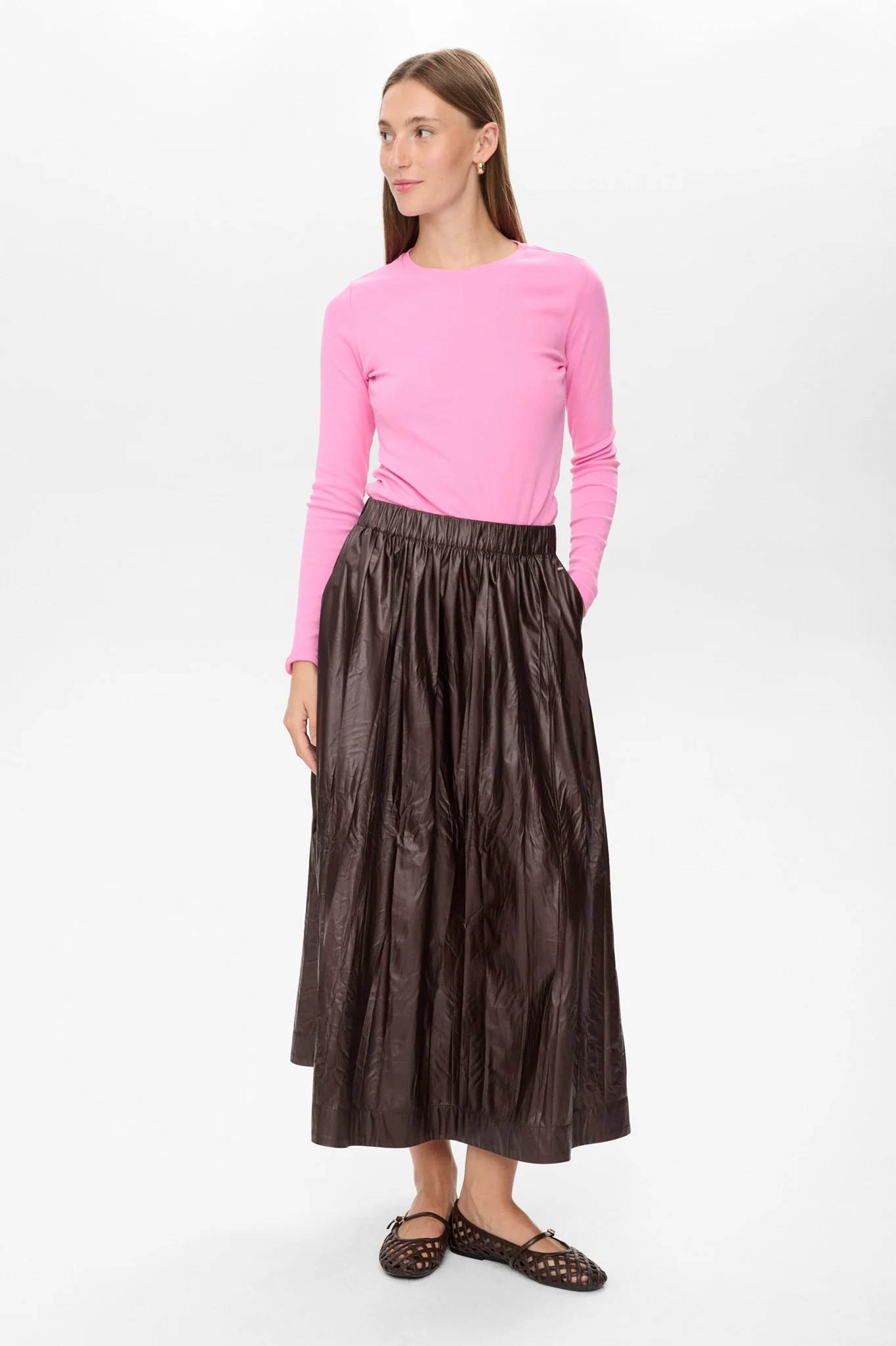 NUMIU SKIRT - Black Coffee - Image 3