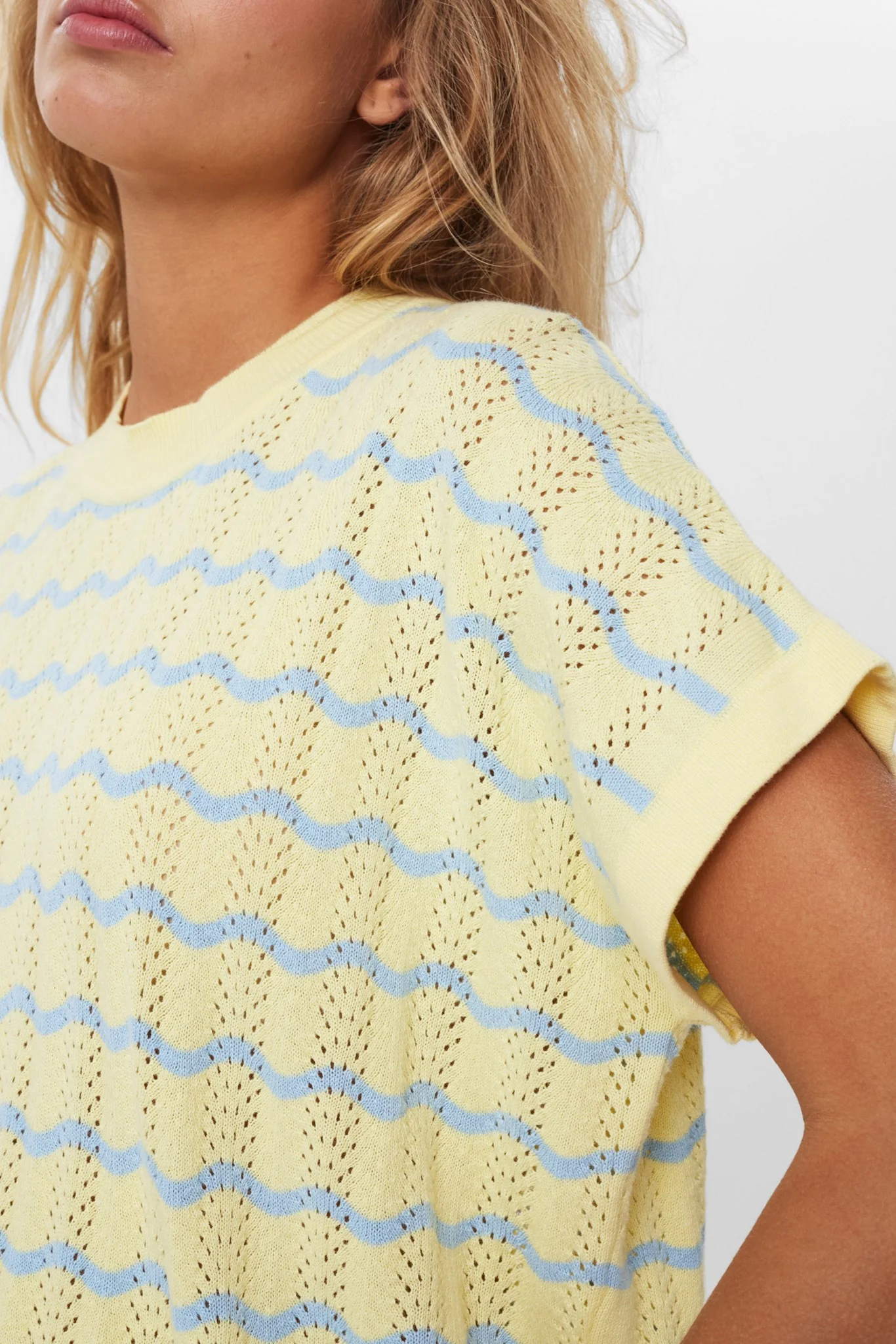 NUMIVO BLOUSE - GOTS - Double Cream - Image 4
