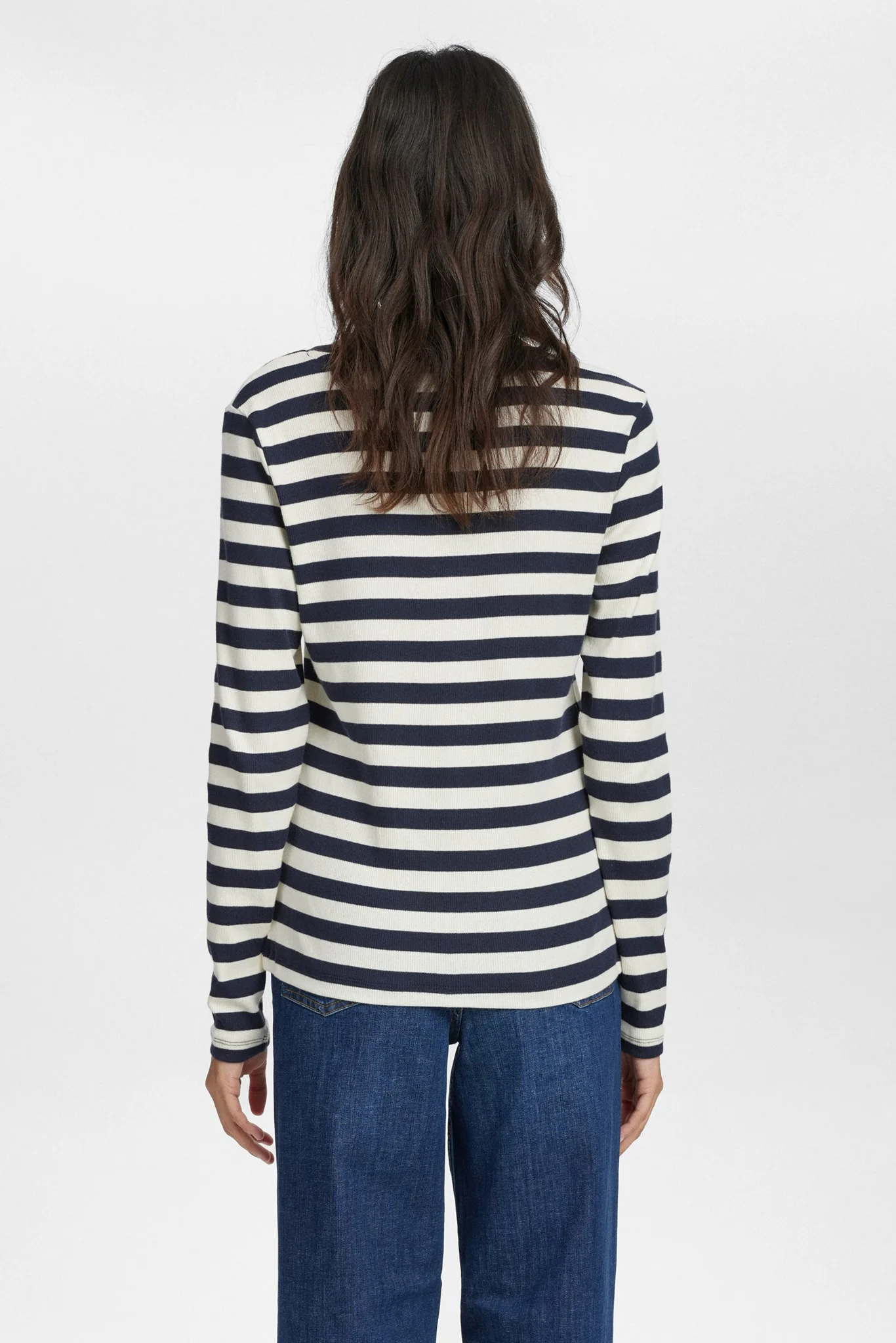 NUMIXIE LS T-SHIRT - GOTS - Dark Sapphire - Image 2