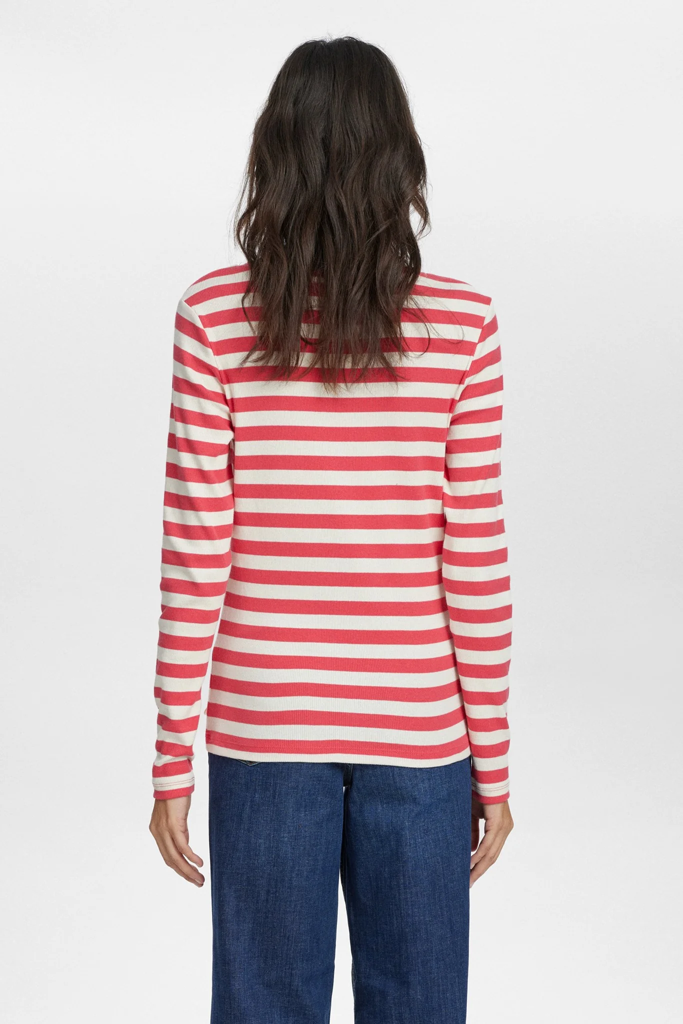 NUMIXIE LS T-SHIRT - GOTS - Geranium - Image 2