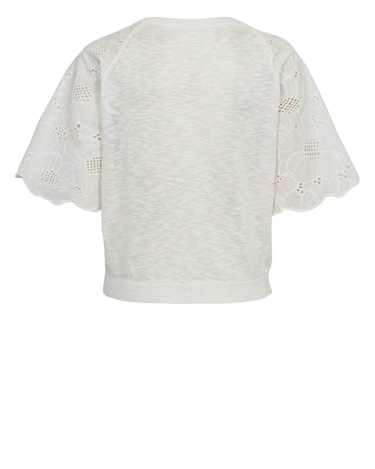 NUMOELLA SS PULLOVER  - Cloud Dancer - Image 7