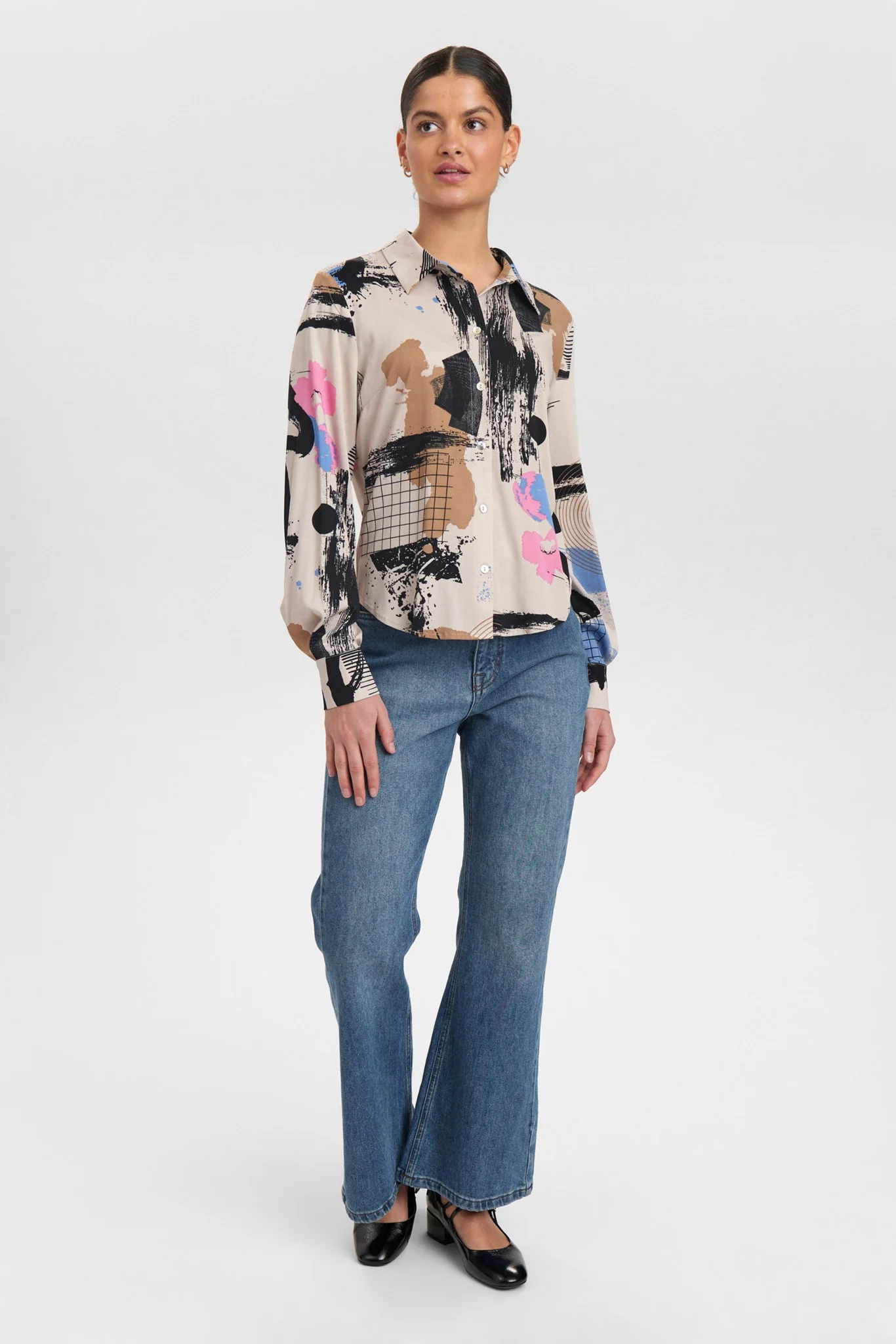 NUMOKKA SHIRT - Grey Morn - Image 3