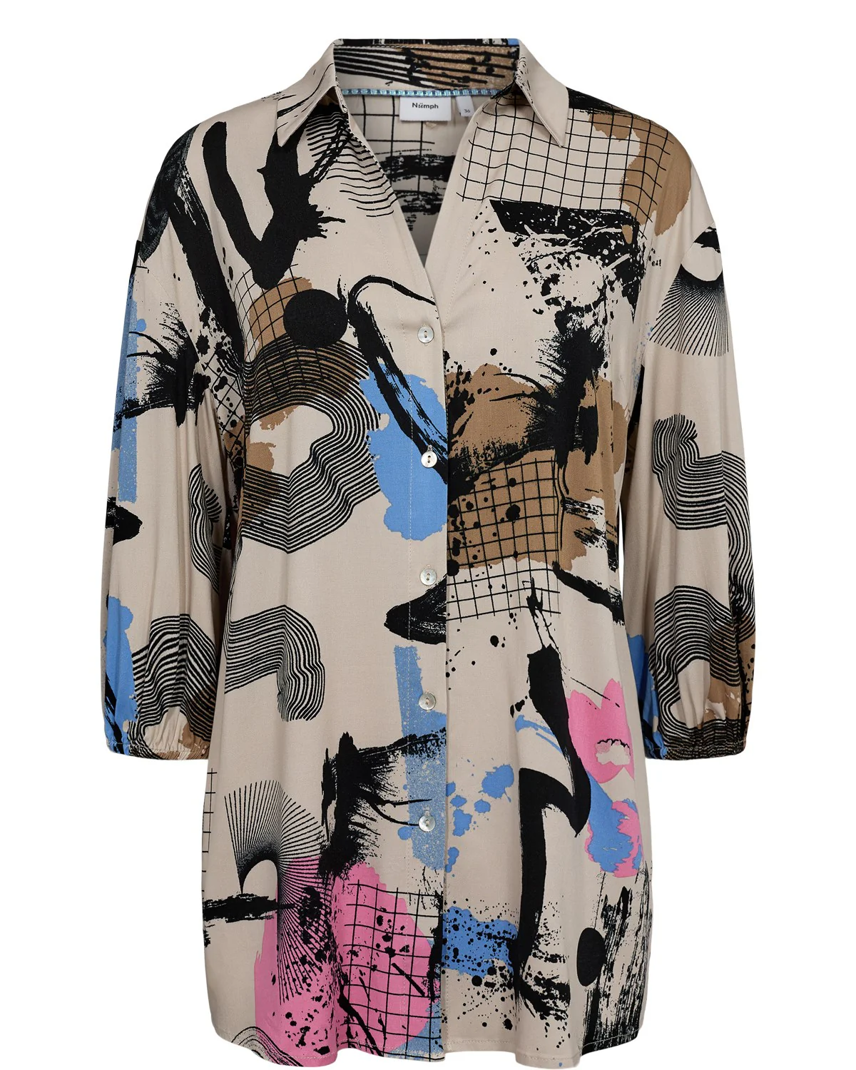 NUMOKKA SS SHIRT - Grey Morn - Image 6