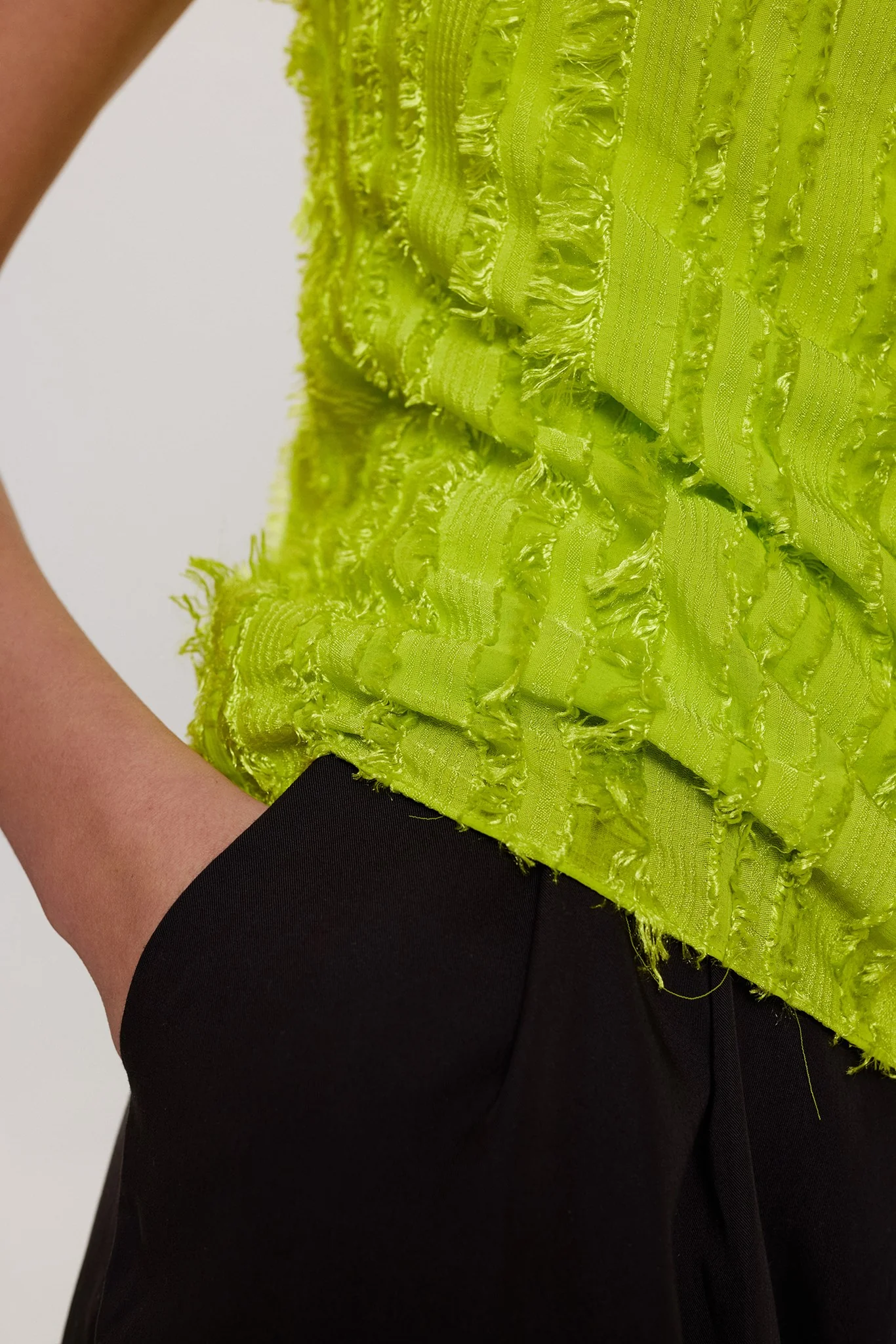 NUMOLEKO STRAP TOP - Acid Lime - Image 5