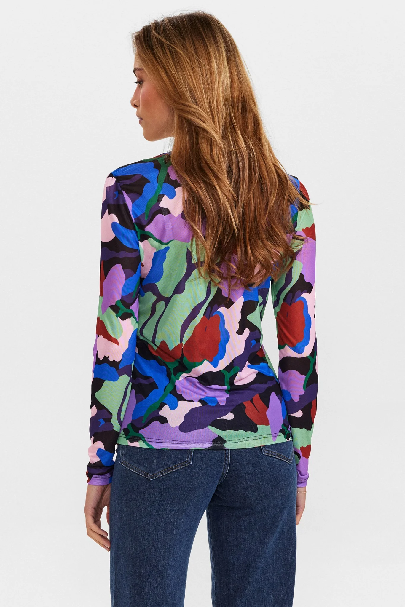 NUMOLLY BLOUSE - Lupine - Image 2
