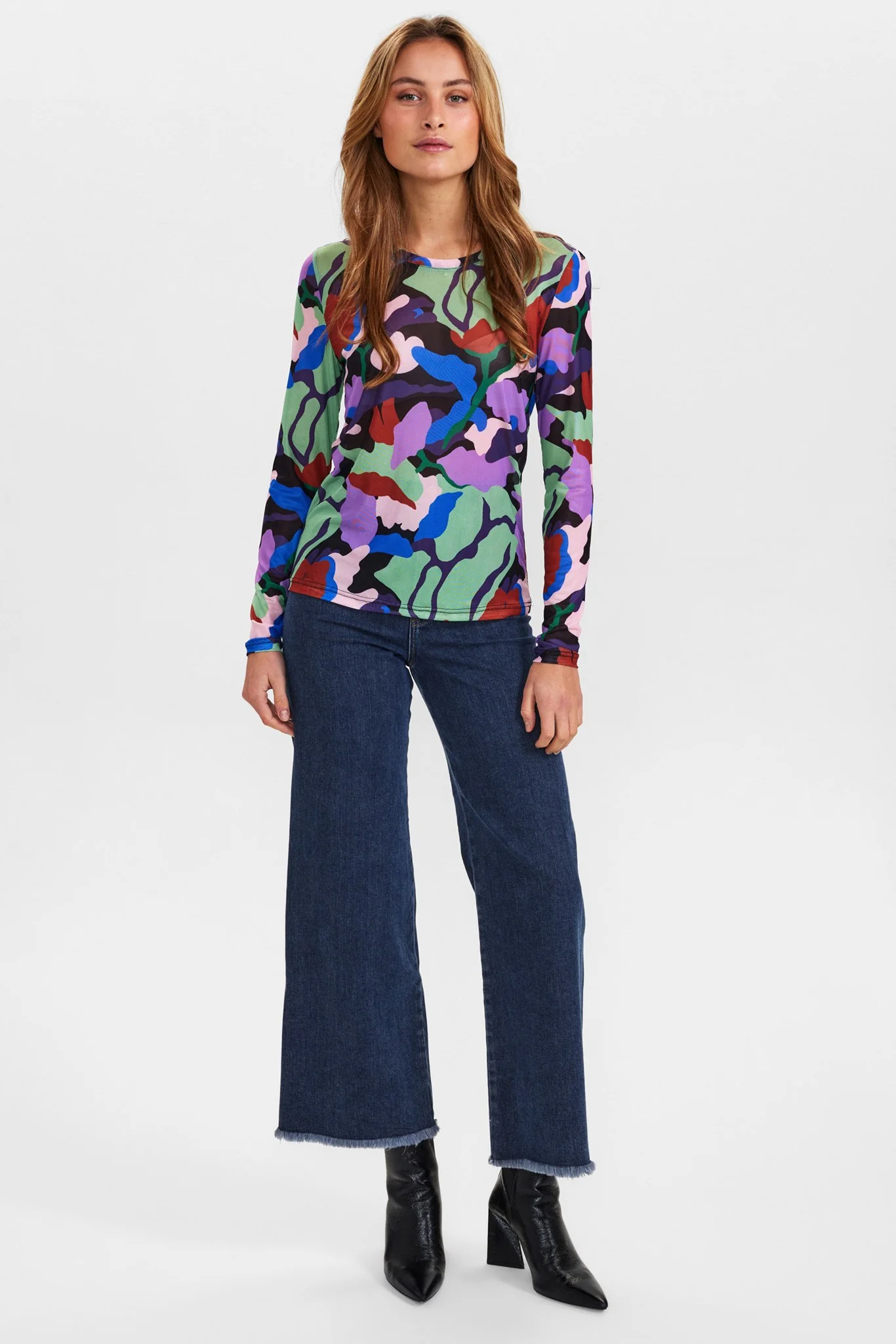 NUMOLLY BLOUSE - Lupine - Image 3