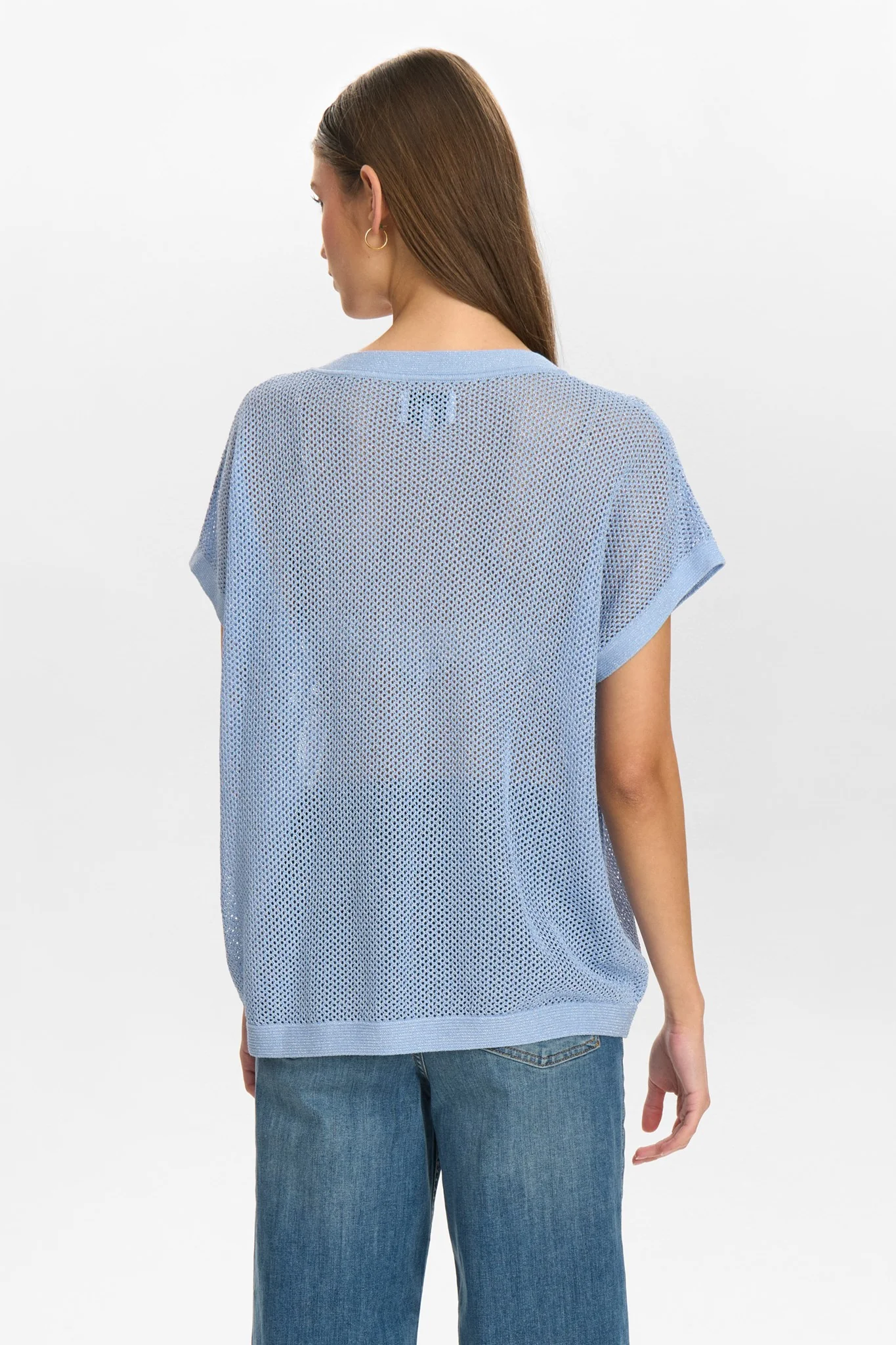 NUMONA DARLENE PULLOVER - Cerulean - Image 2