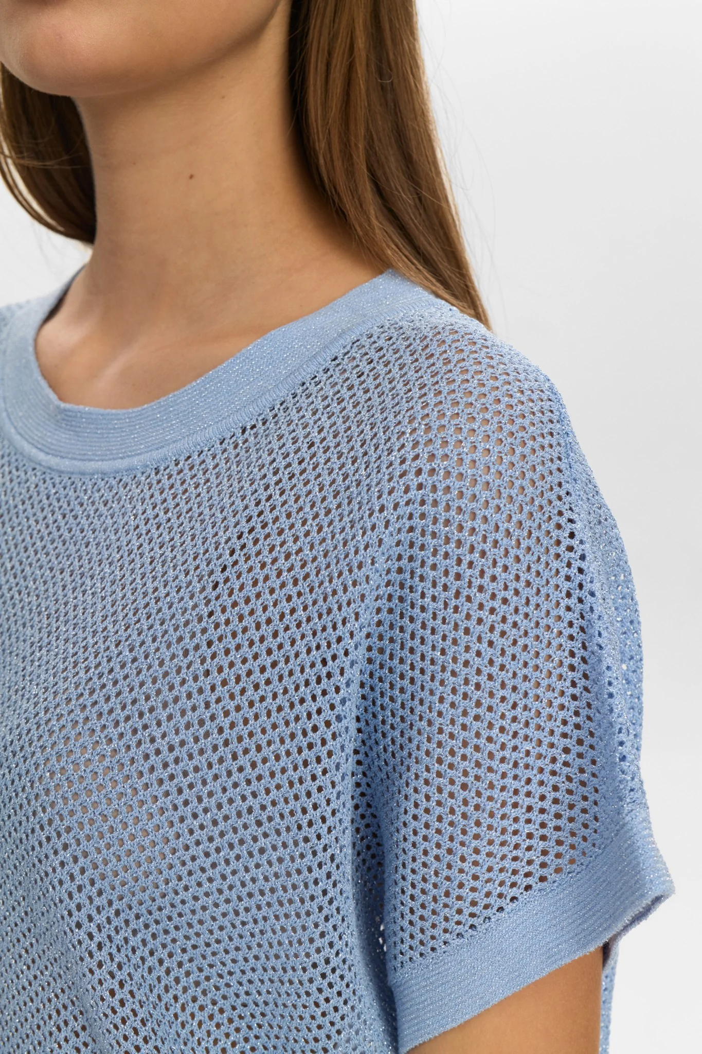 NUMONA DARLENE PULLOVER - Cerulean - Image 4