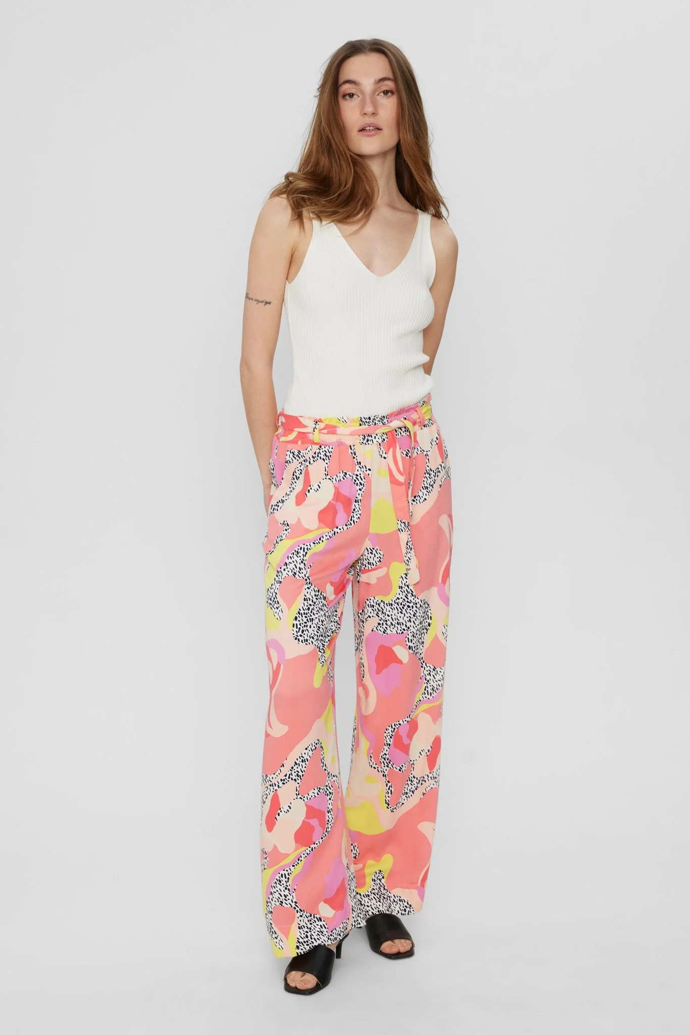 NUMONI PANTS - Salmon Rose - Image 3