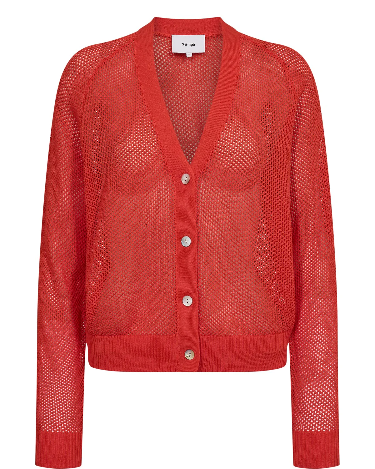 NUMONIS CARDIGAN - Cherry Tomato - Image 6