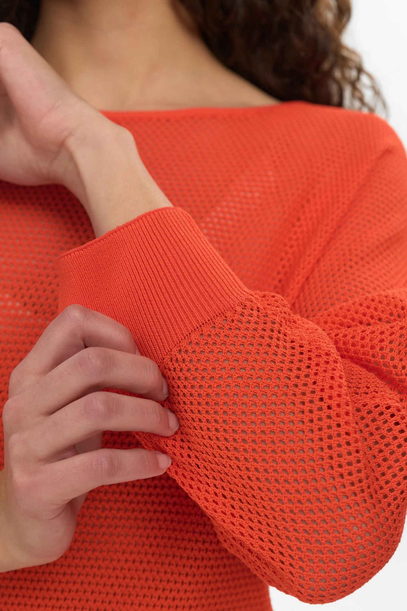 NUMONIS DAYA PULLOVER - Cherry Tomato - Image 4