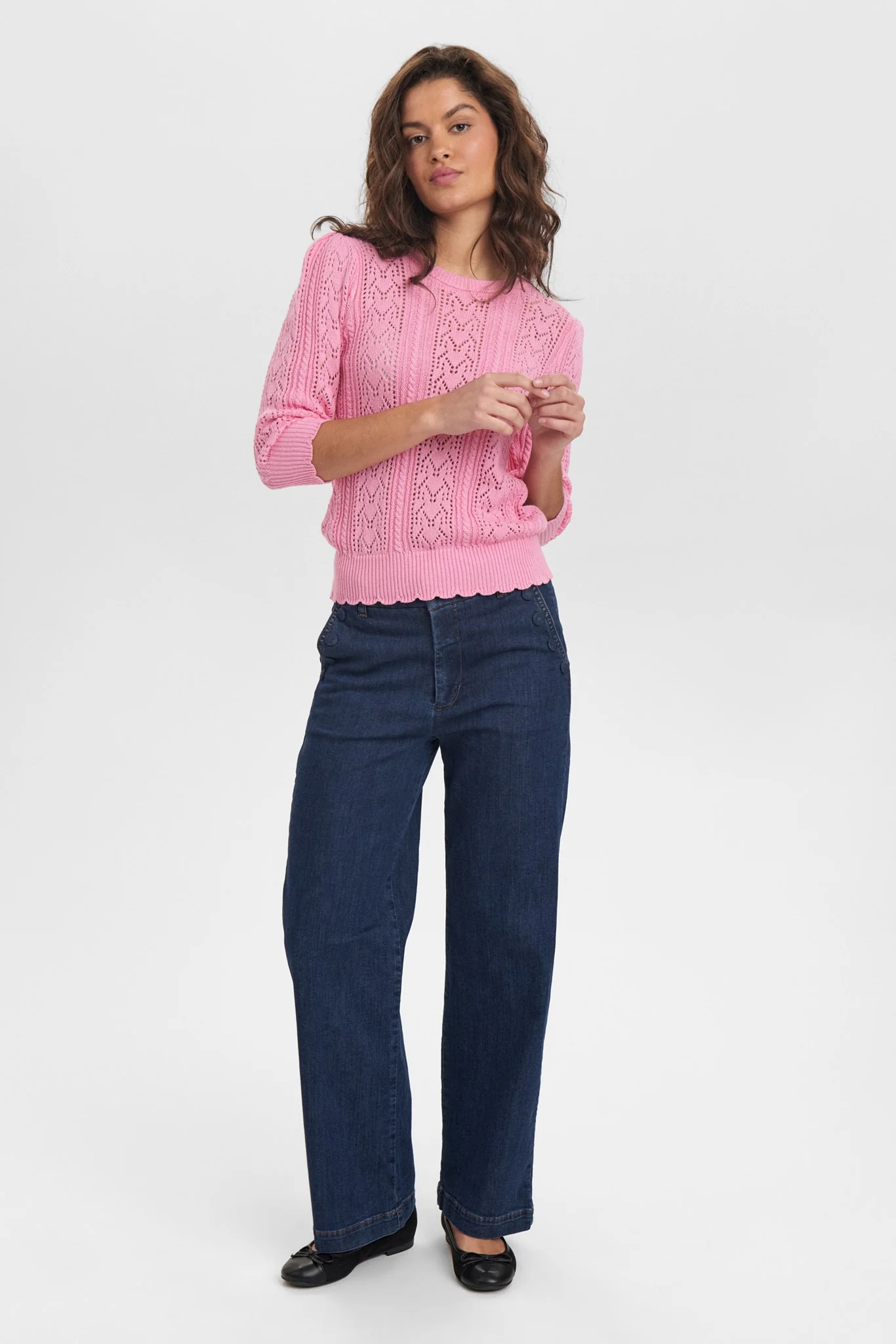 NUMORELLO SS PULLOVER - Pink Cosmos - Image 3