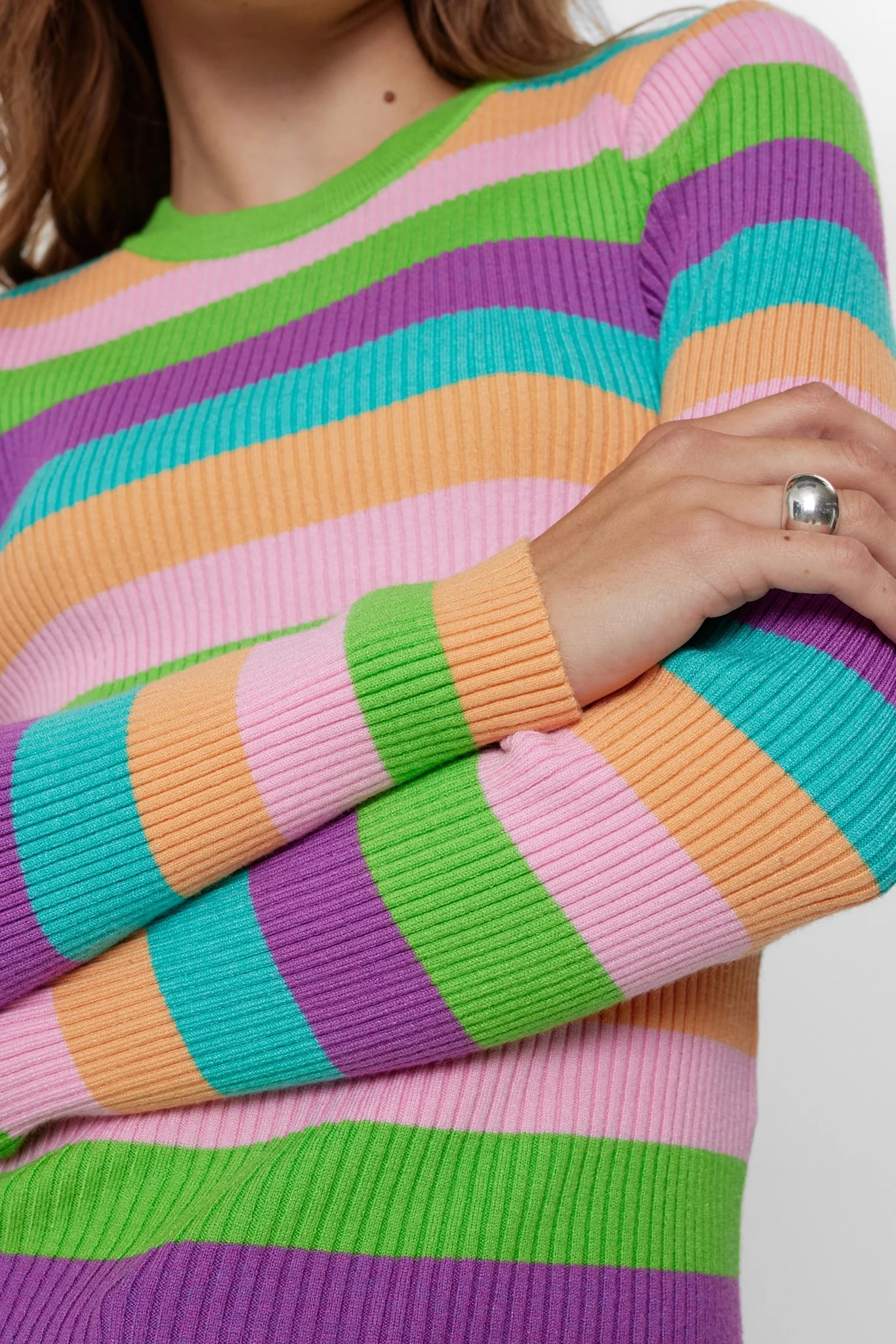 NUMULTA PULLOVER - Tangerine - Image 4
