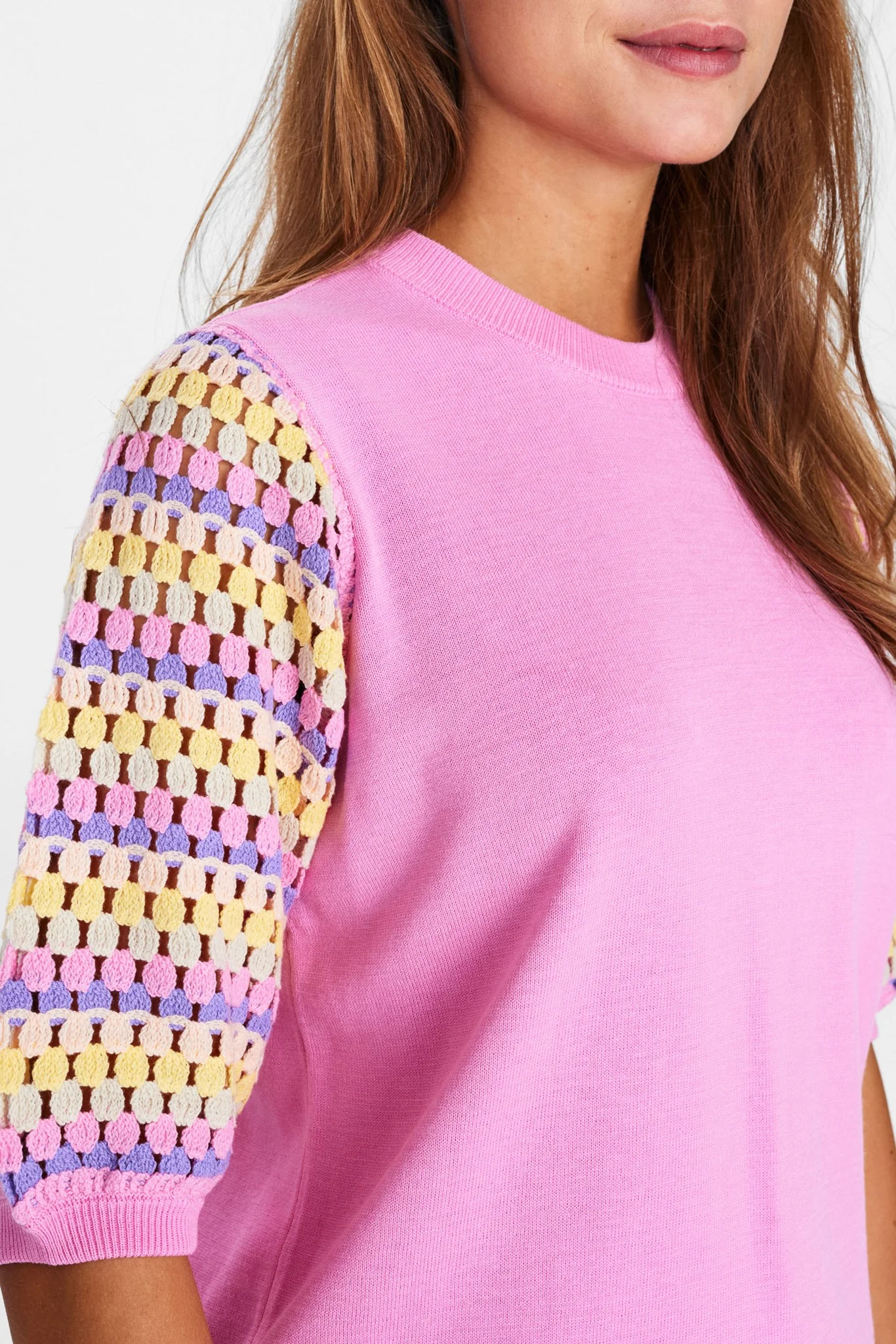 NUNANETT PULLOVER - Begonia Pink - Image 4