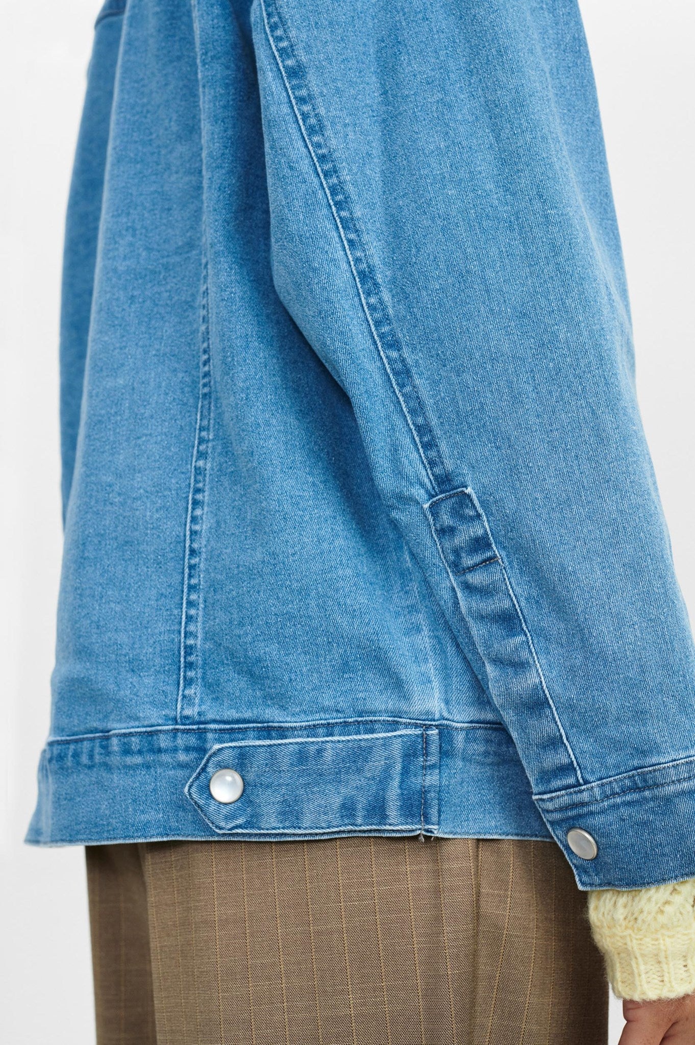 NUNANNA JACKET  - Light Blue Denim - Image 5