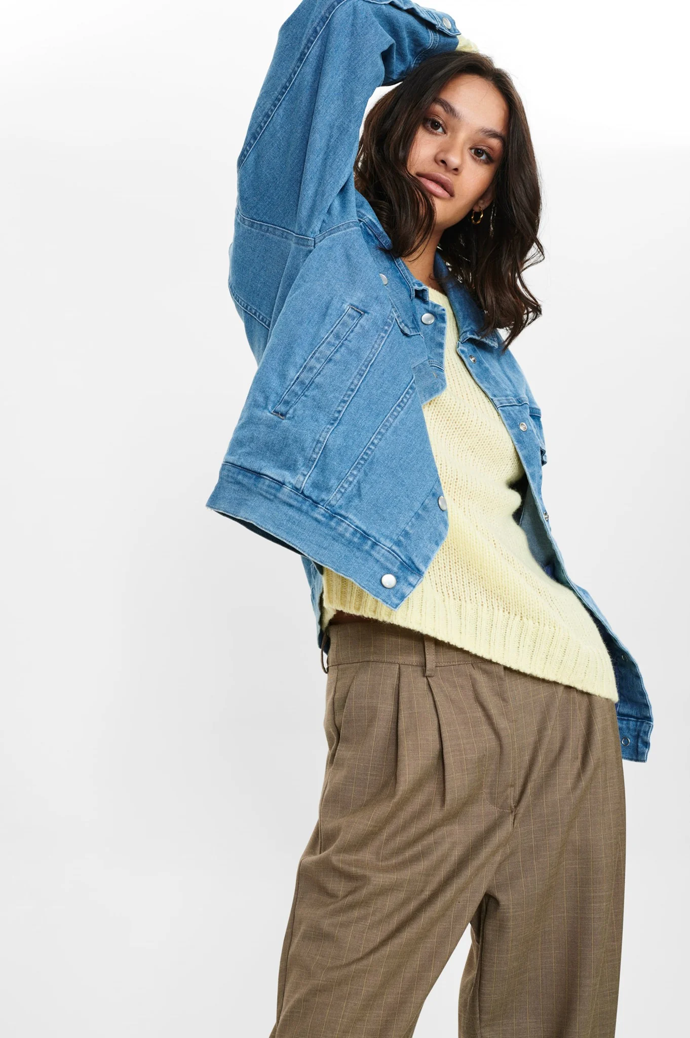 NUNANNA JACKET  - Light Blue Denim - Image 6