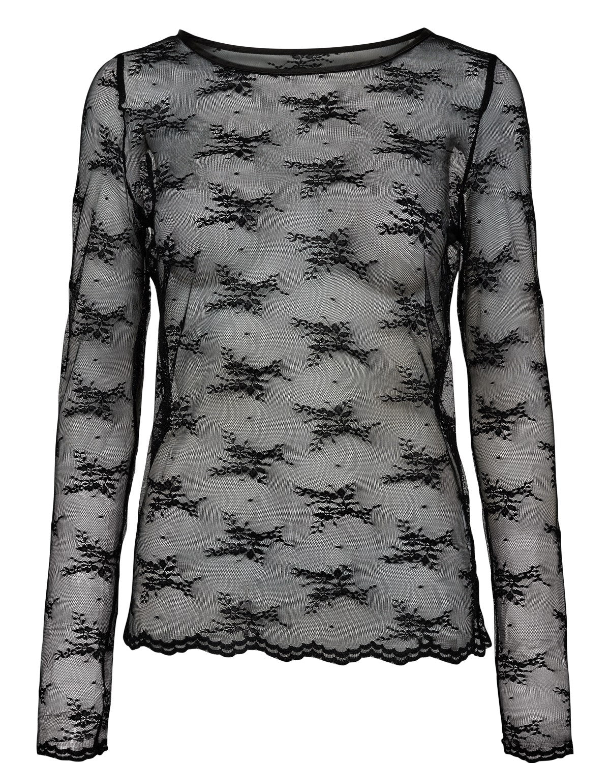 NUNATALIA BLOUSE - Caviar - Image 6