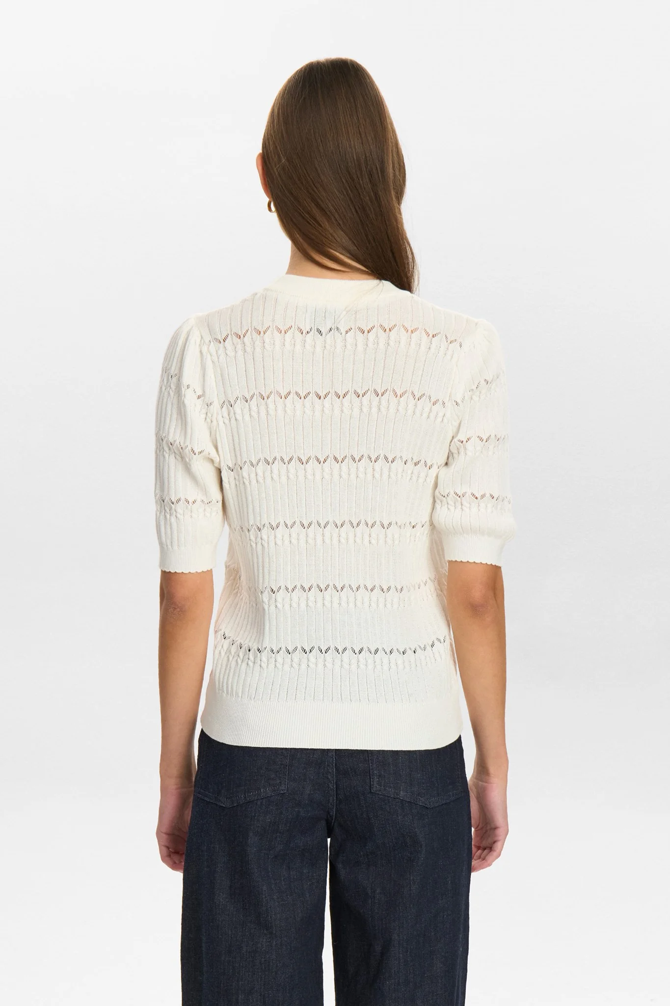 NUNICKY PULLOVER - GOTS - Cloud Dancer - Image 2