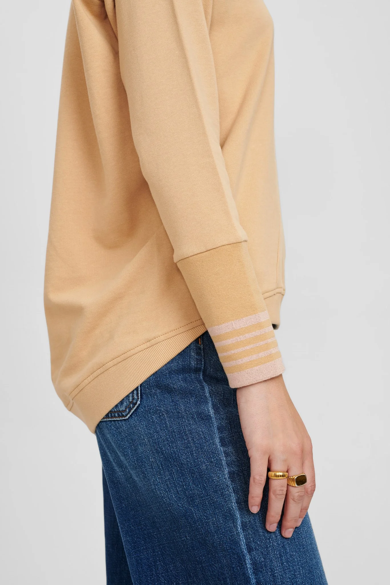 NUNICOLA SWEAT  - Ginger Root - Image 5
