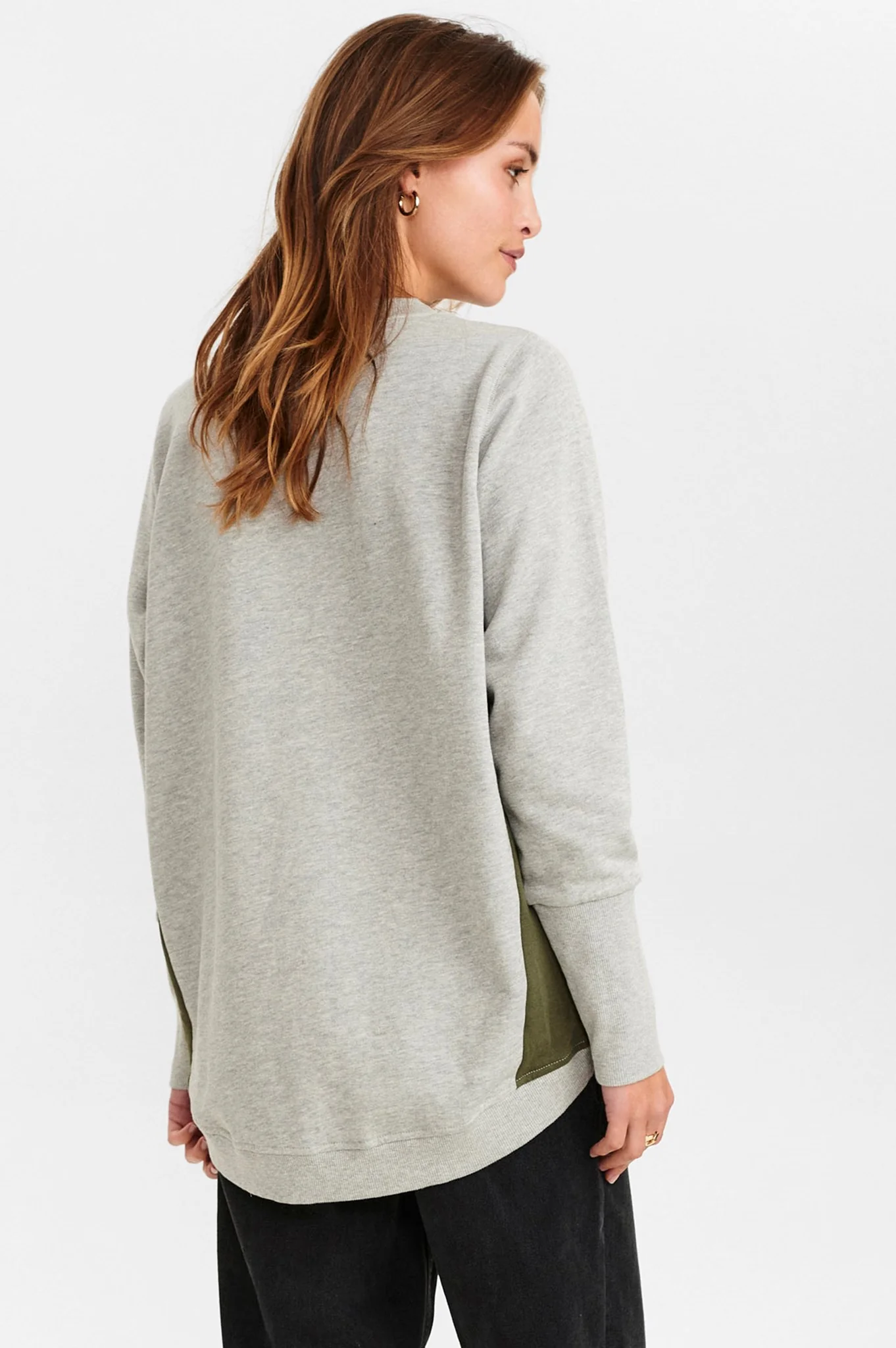 NUNICOLA SWEAT - Medium Grey mel - Image 2