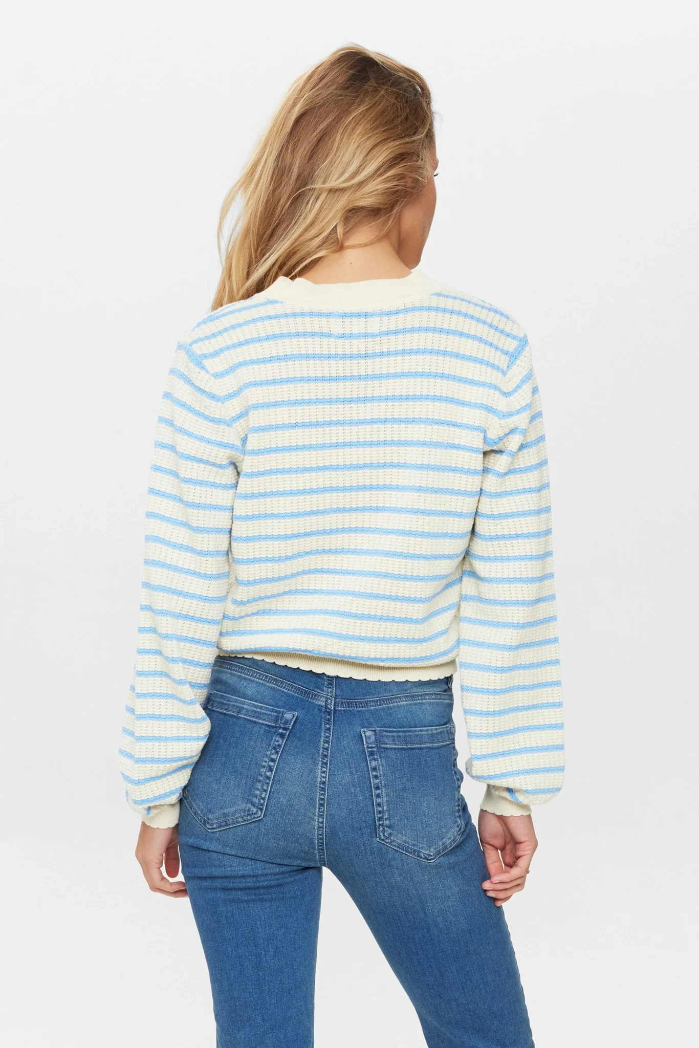 NUNICOLE CARDIGAN - GOTS - Bonnie Blue - Image 2